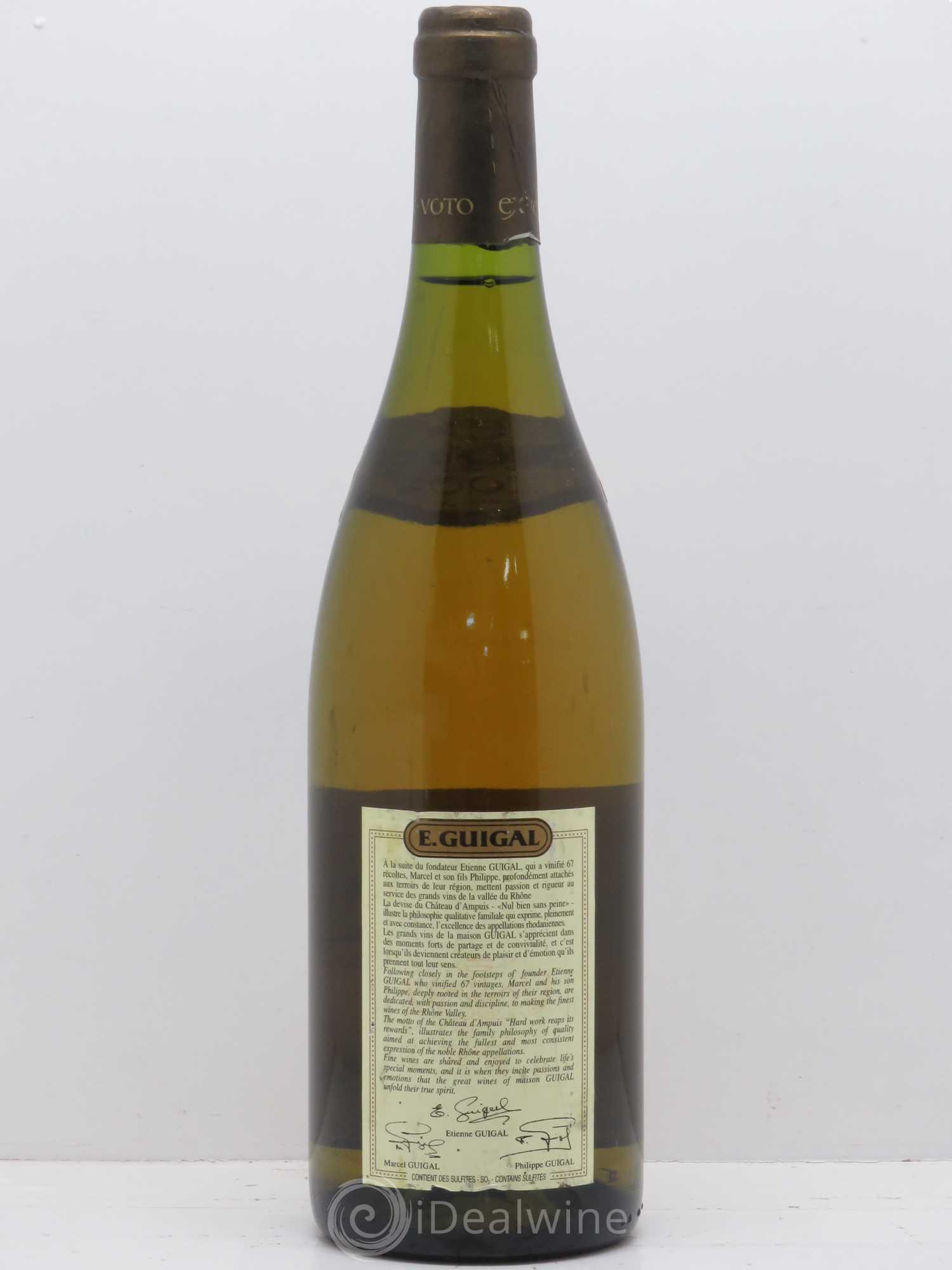 Ermitage Ex Voto Guigal 2003 - Lot de 1 bouteille - 1