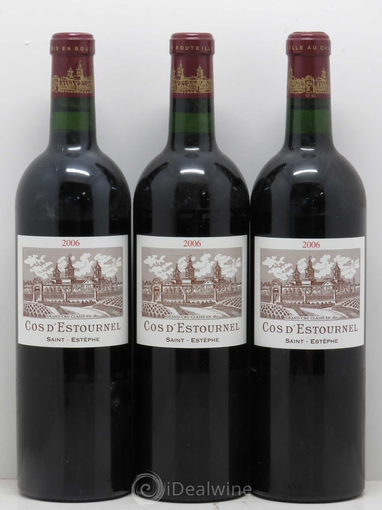 Cos d'Estournel 2ème Grand Cru Classé 2006 - Lot de 3 bouteilles - 0