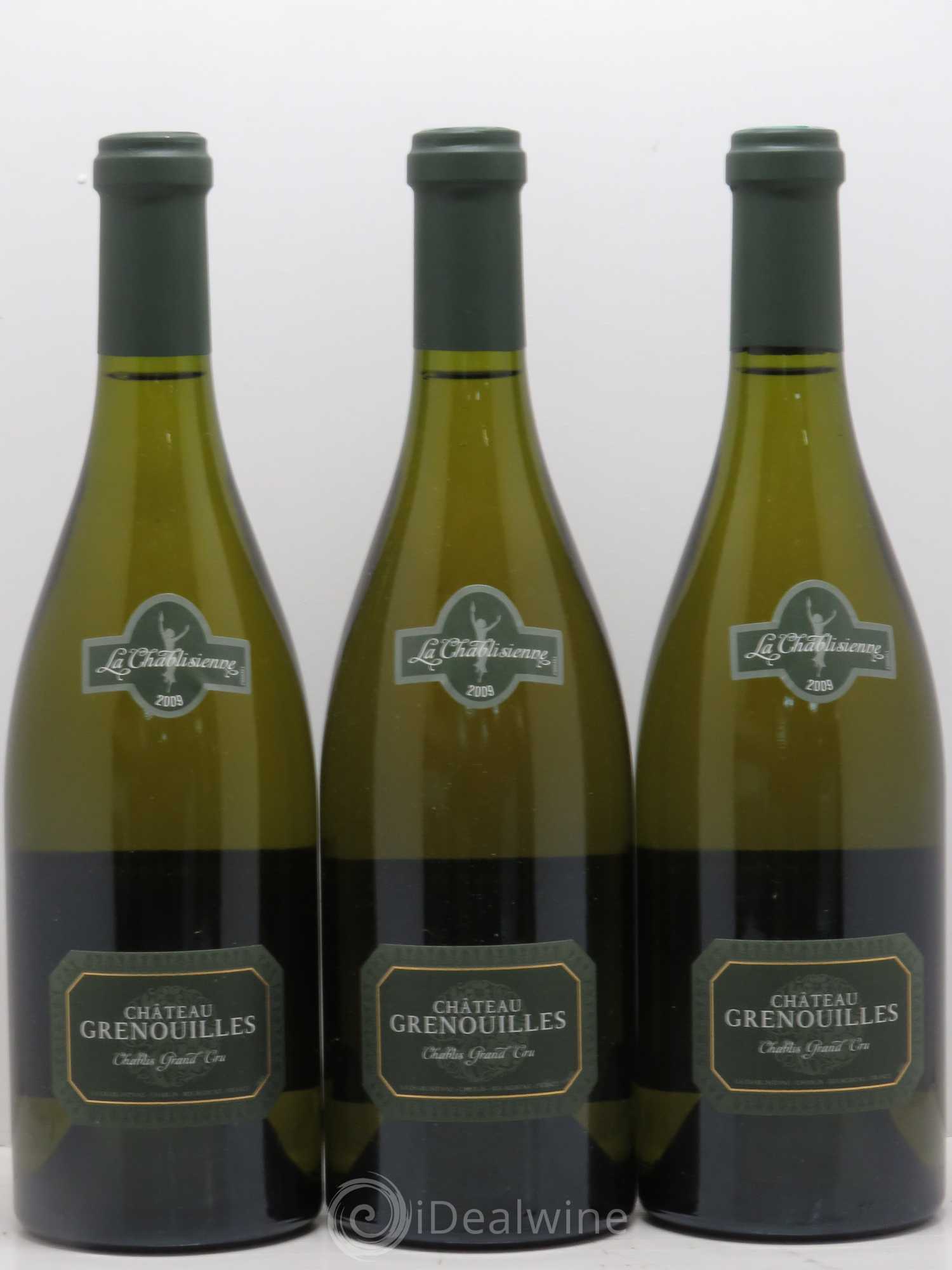 Chablis Grand Cru Château Grenouilles 2009 - Posten von 3 Flaschen - 0