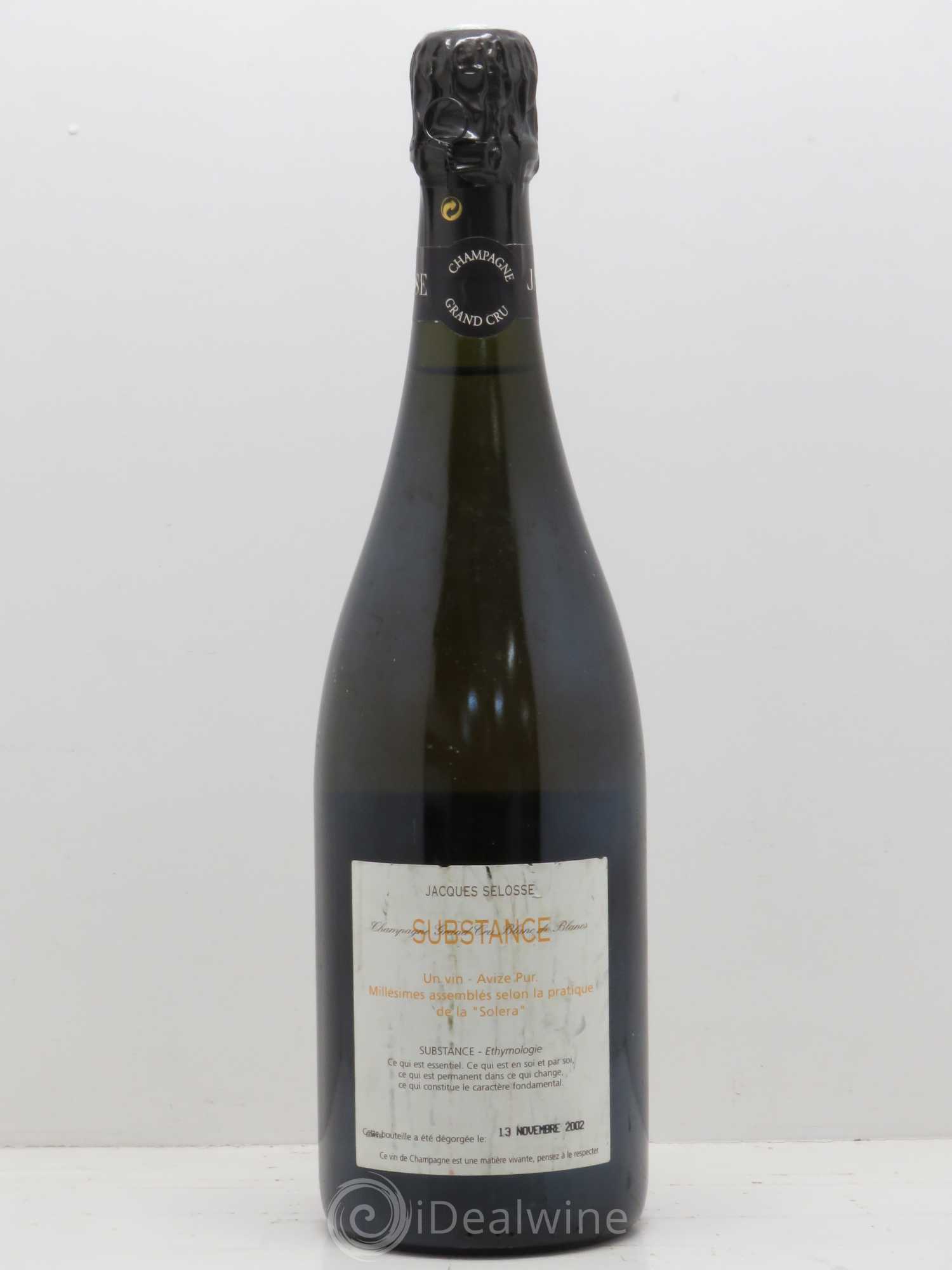 Substance Jacques Selosse - Lot de 1 bouteille - 1