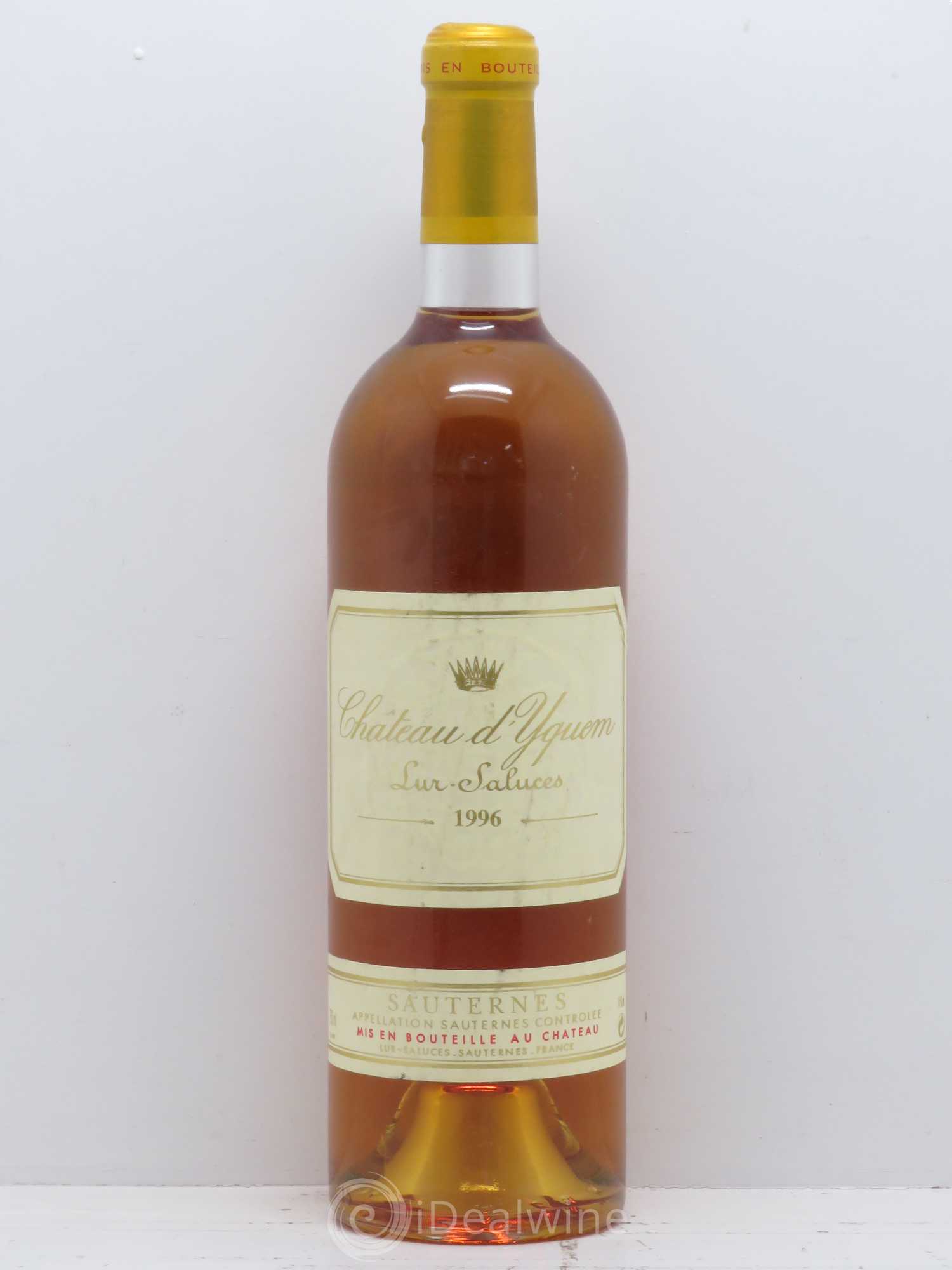Château d' Yquem 1er Cru Classé Supérieur 1996 - Lotto di 1 bottiglia - 0