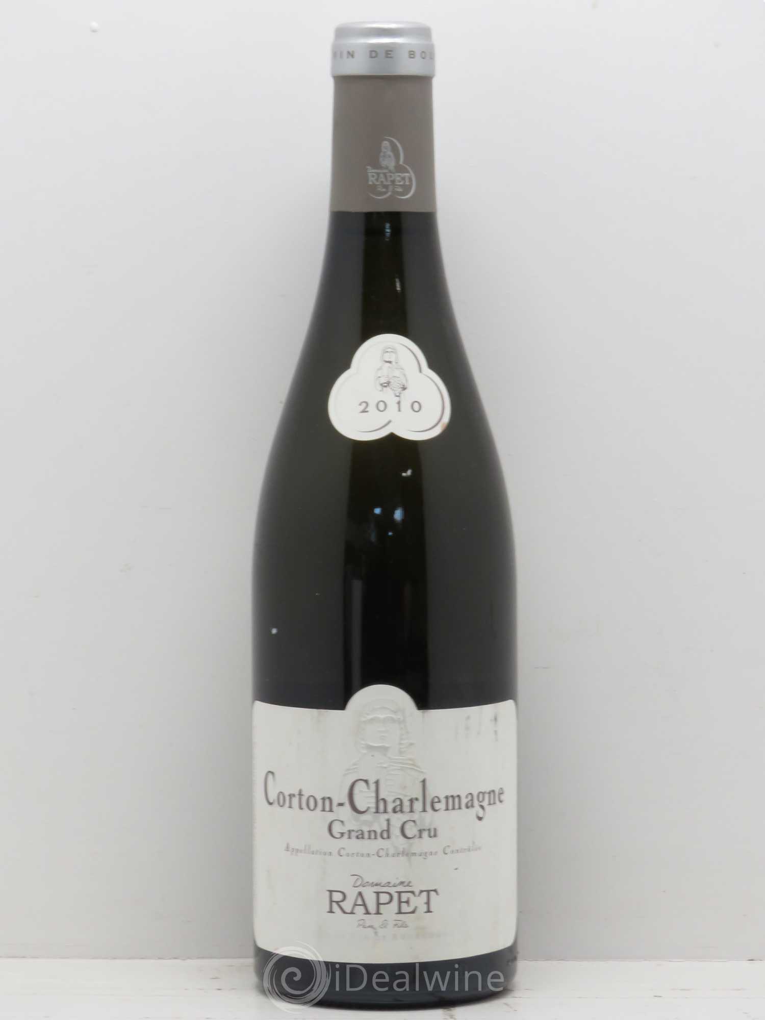 Corton-Charlemagne Grand Cru Rapet Père & Fils 2010 - Lot de 1 bouteille - 0