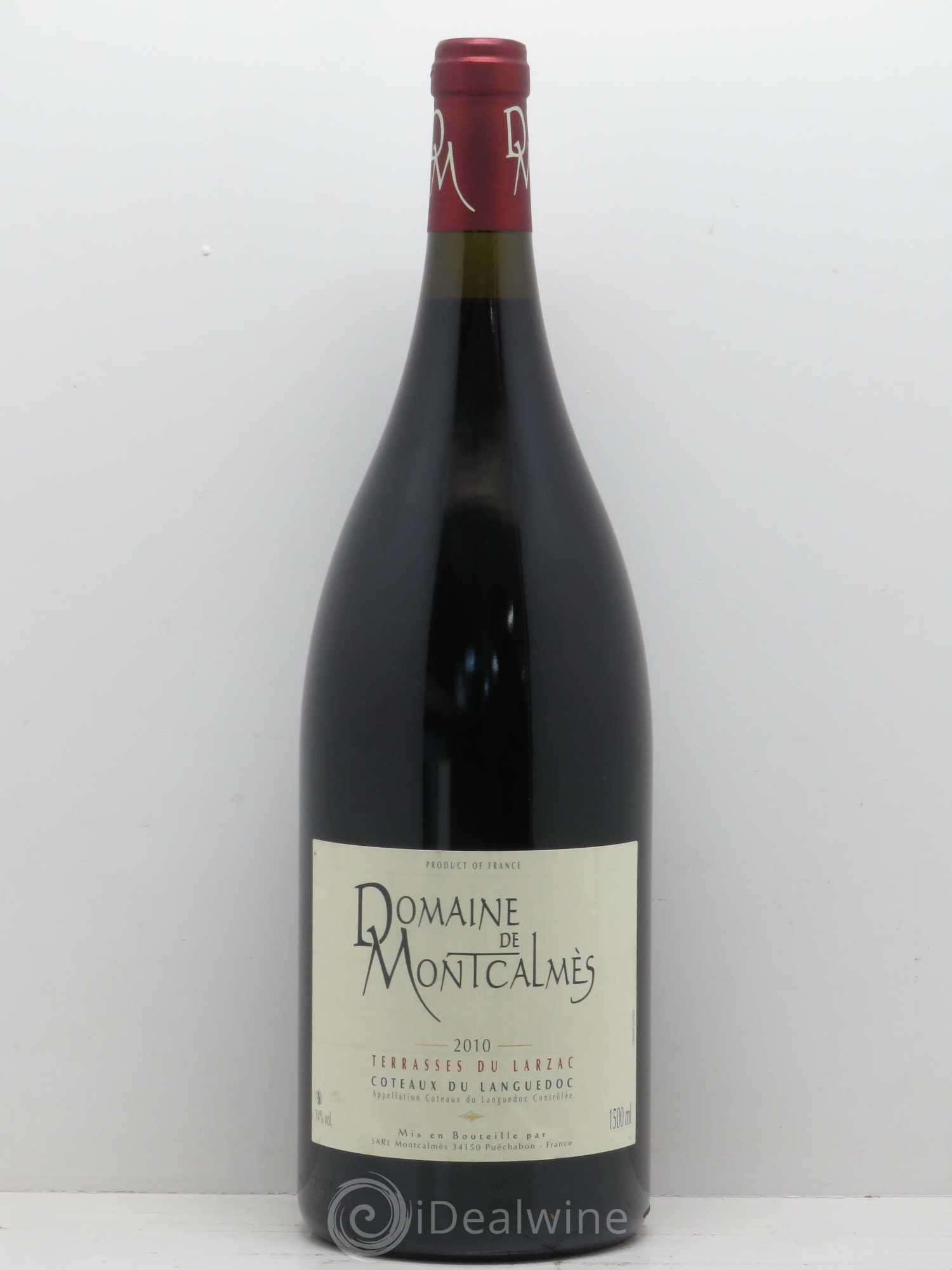 Terrasses du Larzac Domaine de Montcalmès Frédéric Pourtalié 2010 - Lot de 1 magnum - 0