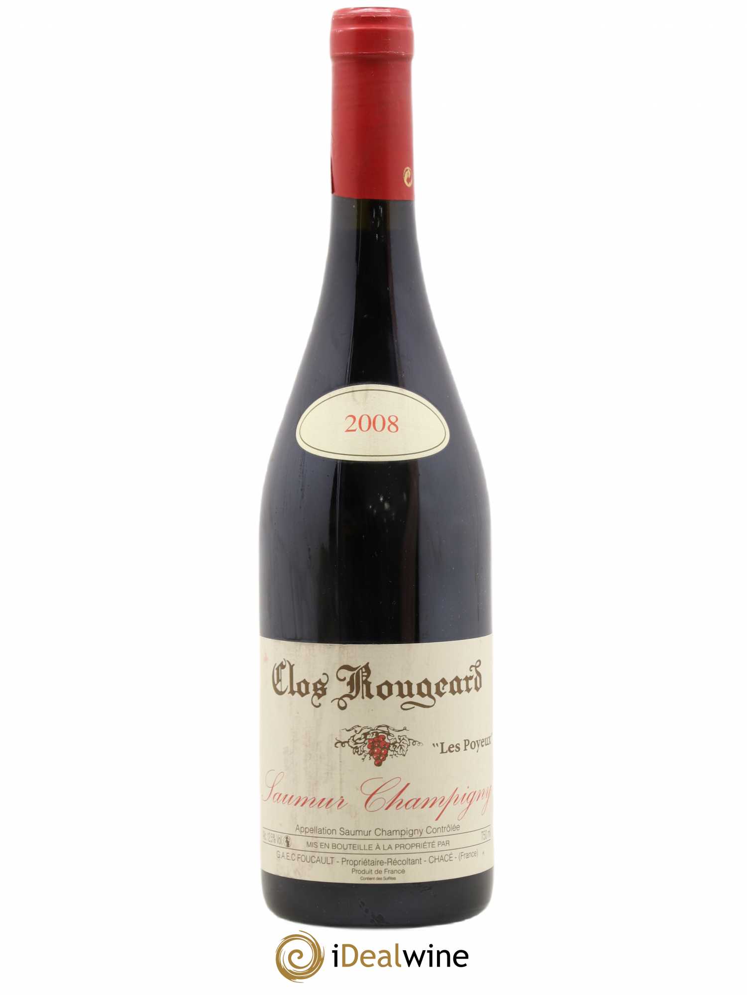 Saumur-Champigny Les Poyeux Clos Rougeard 2008 - Lot de 1 bouteille - 0