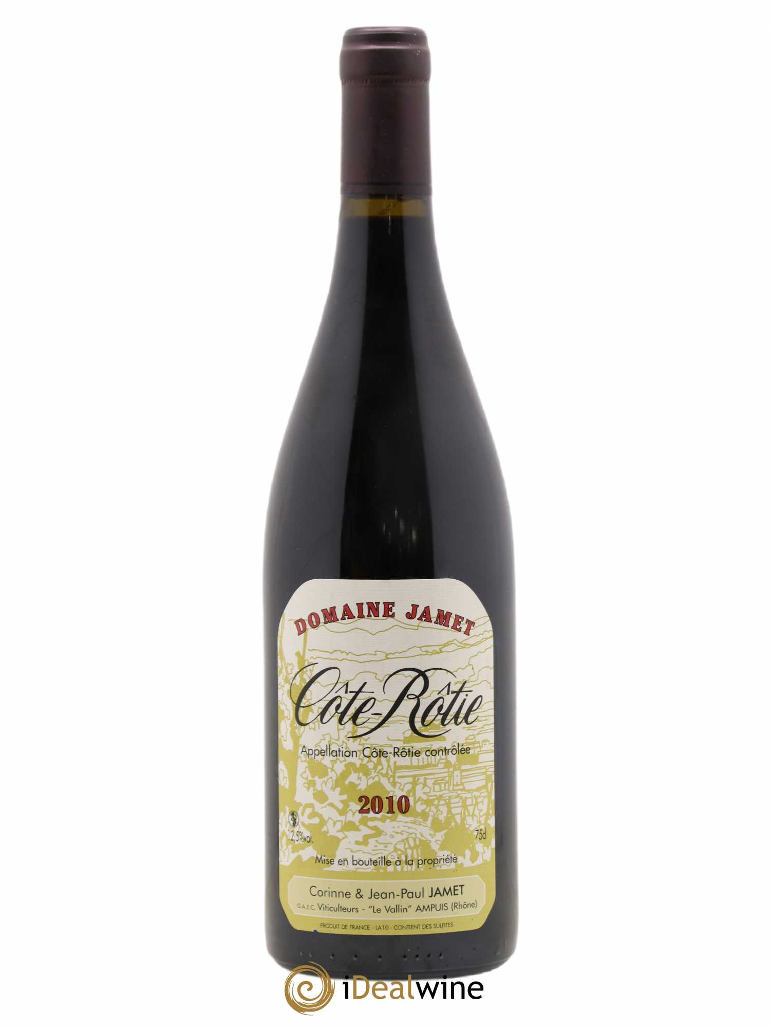 Côte-Rôtie Jamet (Domaine) 2010 - Lot de 1 bouteille - 0