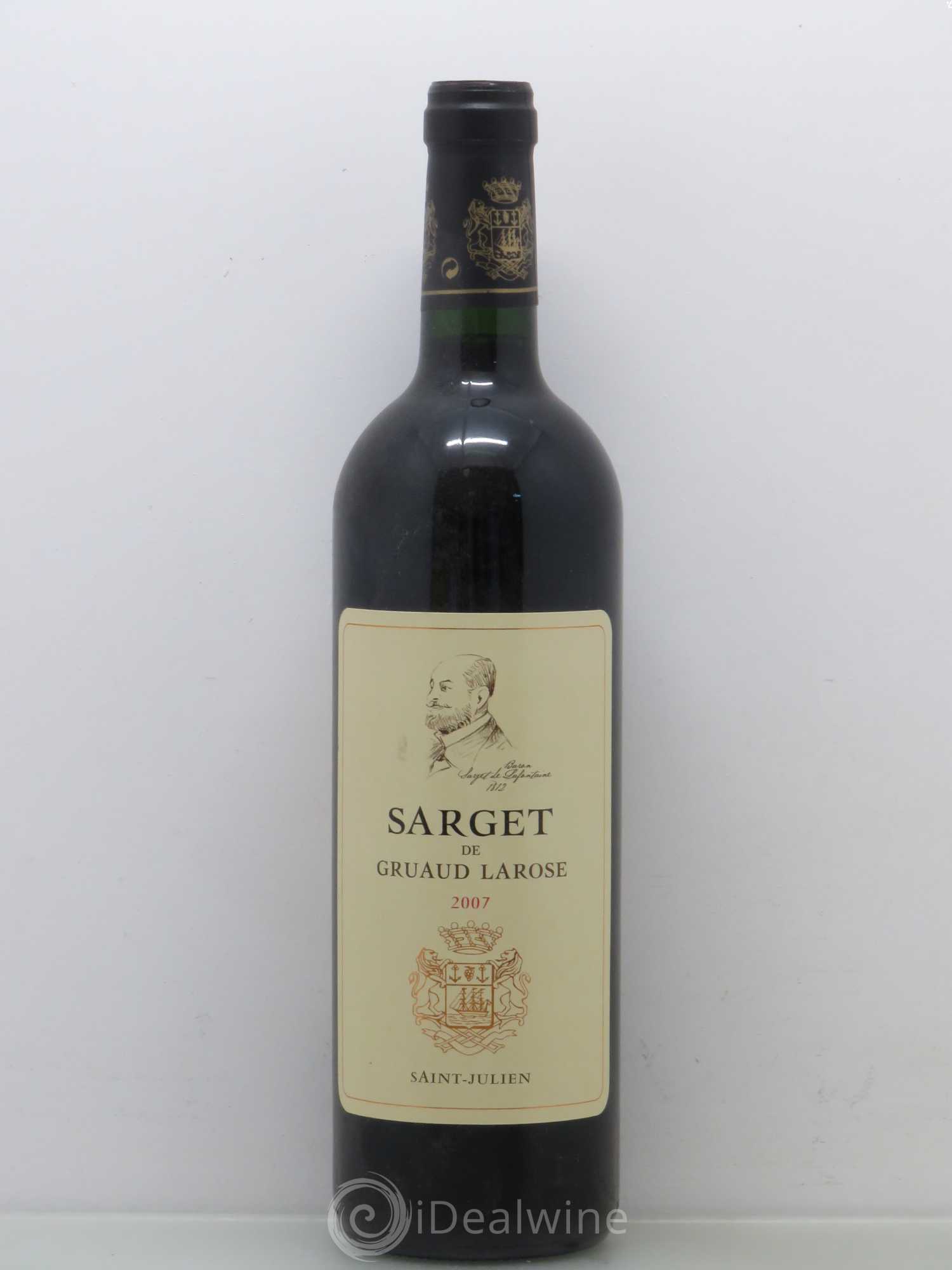 Sarget de Gruaud Larose Second Vin 2007 - Lot de 1 bouteille - 0