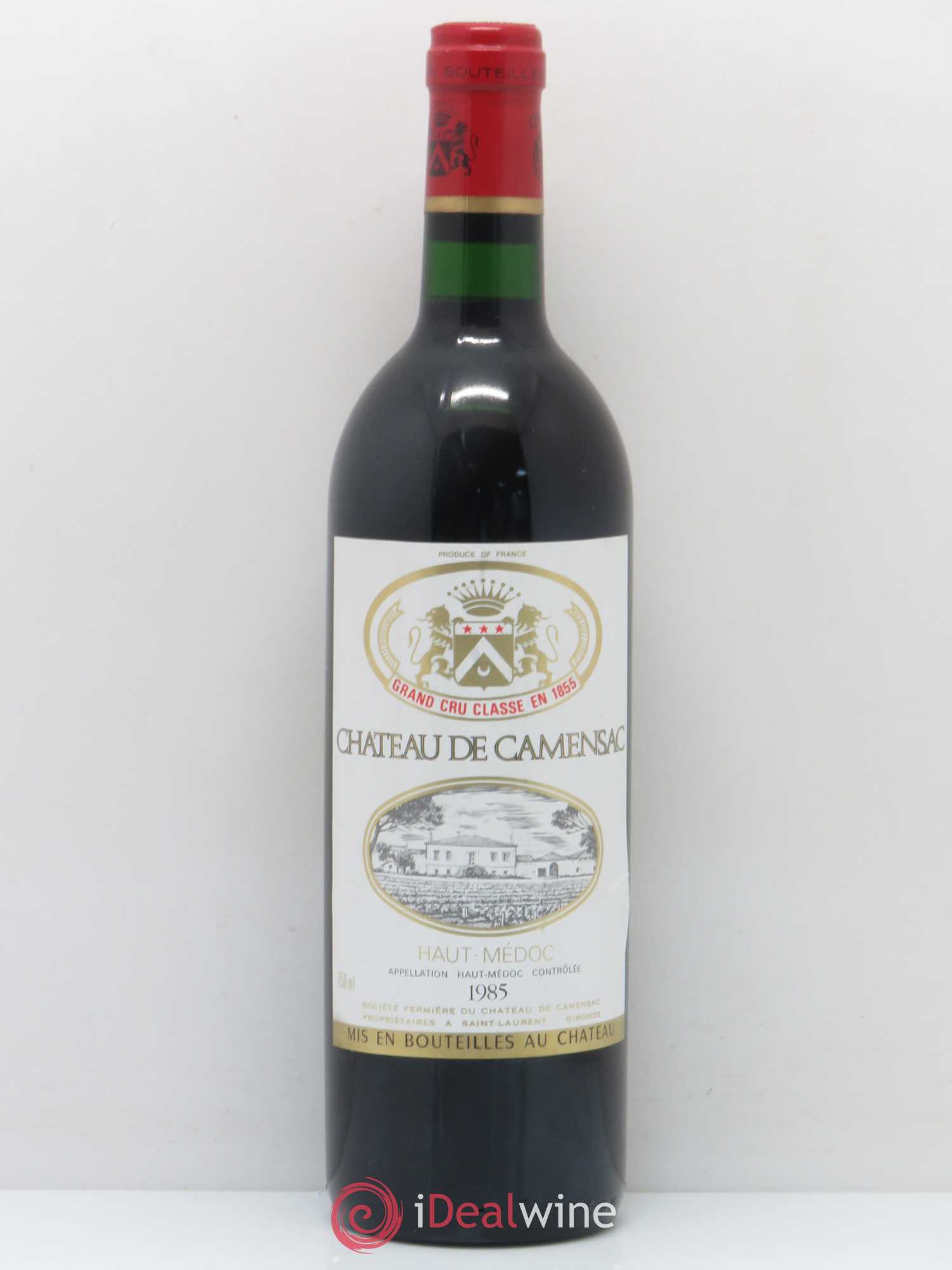 Château Camensac 5ème Grand Cru Classé 1985 - Lot de 1 bouteille - 0