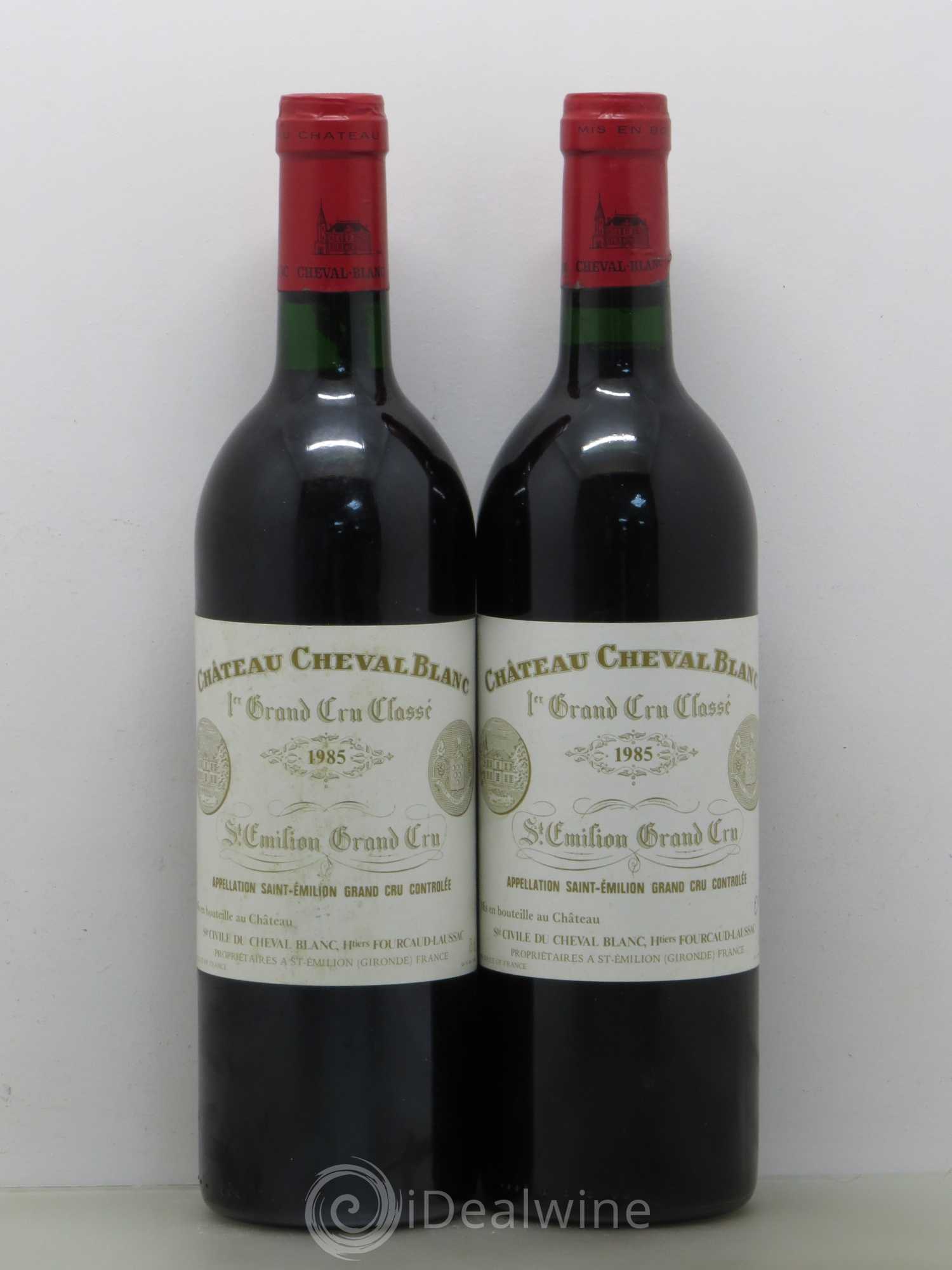 Château Cheval Blanc 1er Grand Cru Classé A 1985 - Lot de 2 bouteilles - 0
