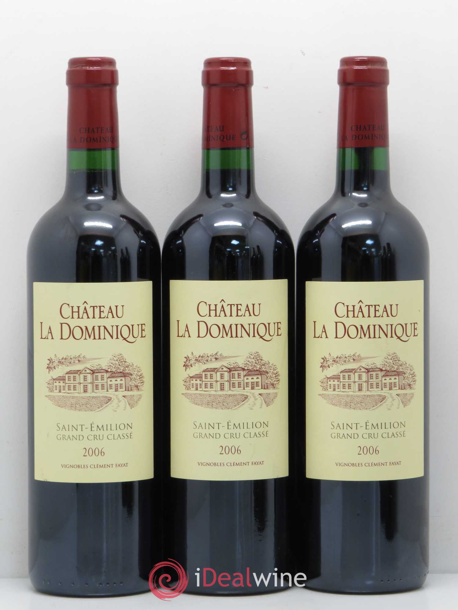 Château la Dominique Grand Cru Classé 2006 - Lot de 5 bouteilles - 1