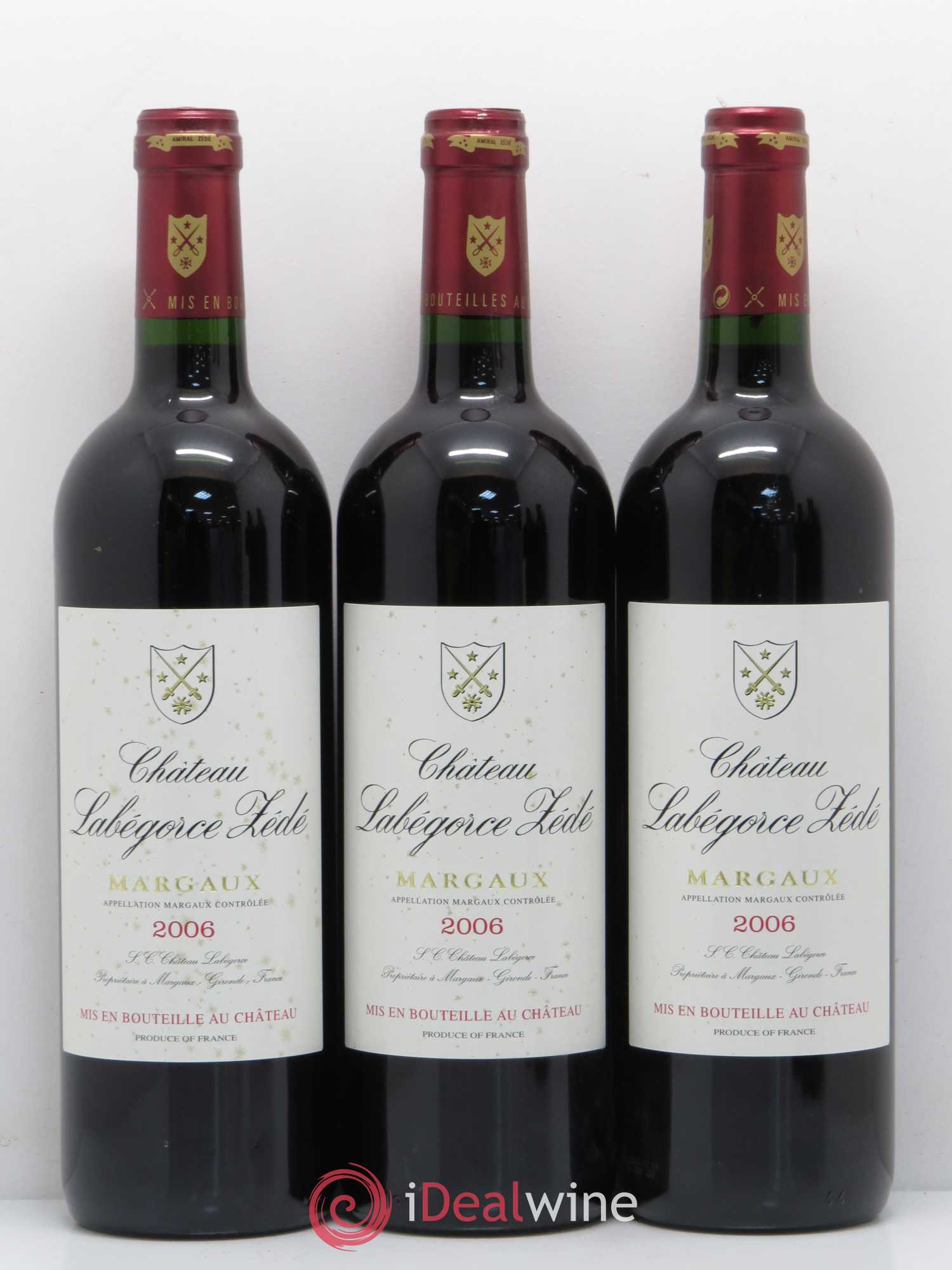 Château Labegorce Zédé Cru Bourgeois 2006 - Lot de 5 bouteilles - 1