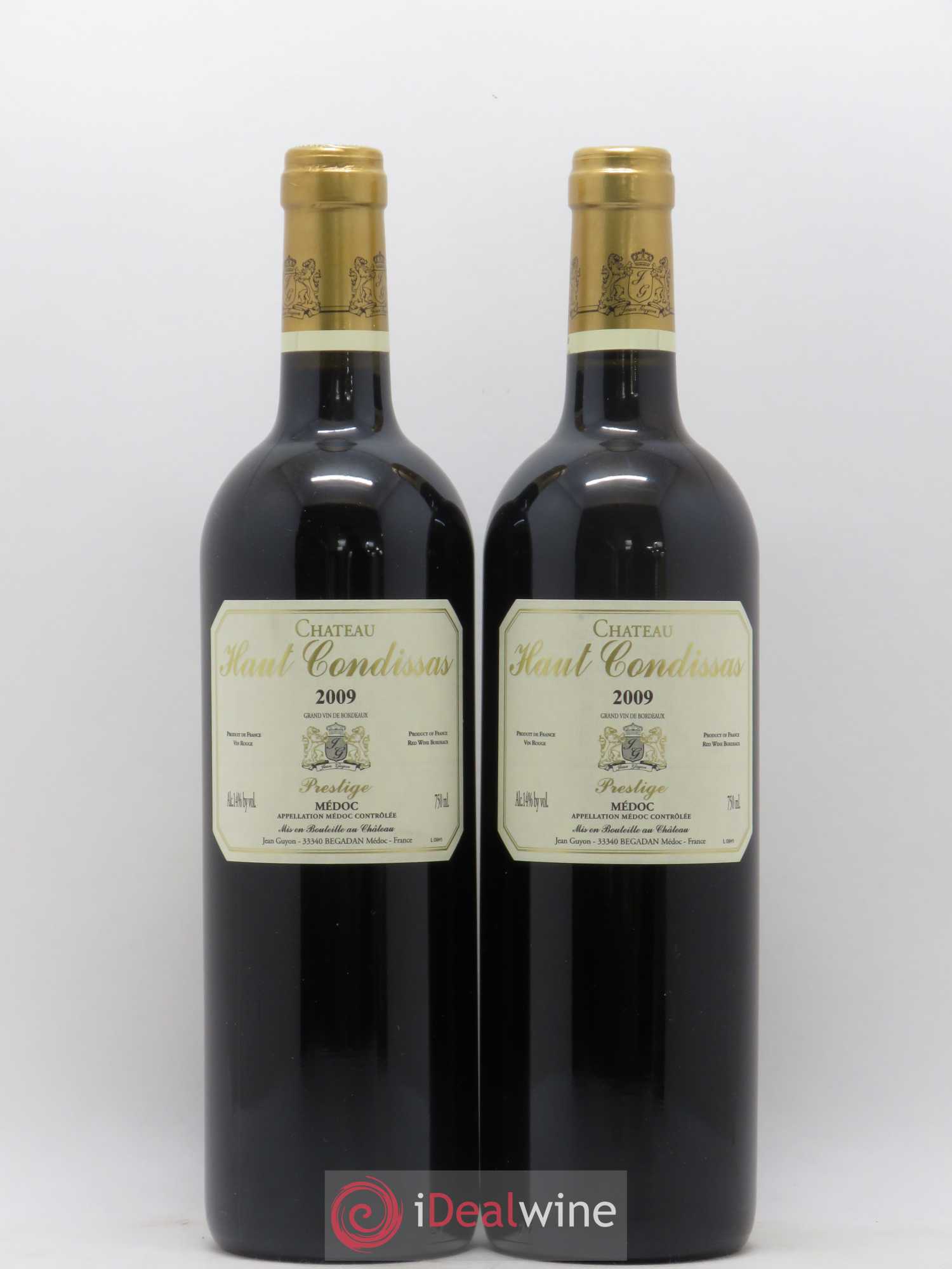 Haut-Condissas - Cuvée Prestige 2009 - Lot de 2 bouteilles - 0