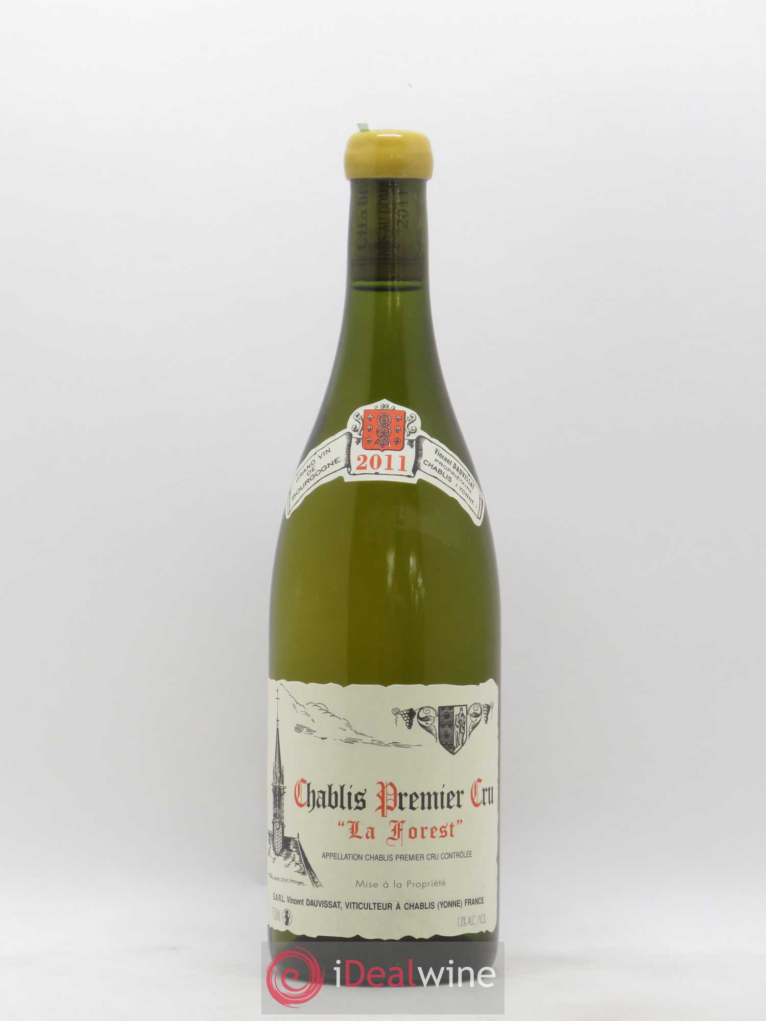 Chablis 1er Cru La Forest Vincent Dauvissat (Domaine) 2011 - Lot de 1 bouteille - 0