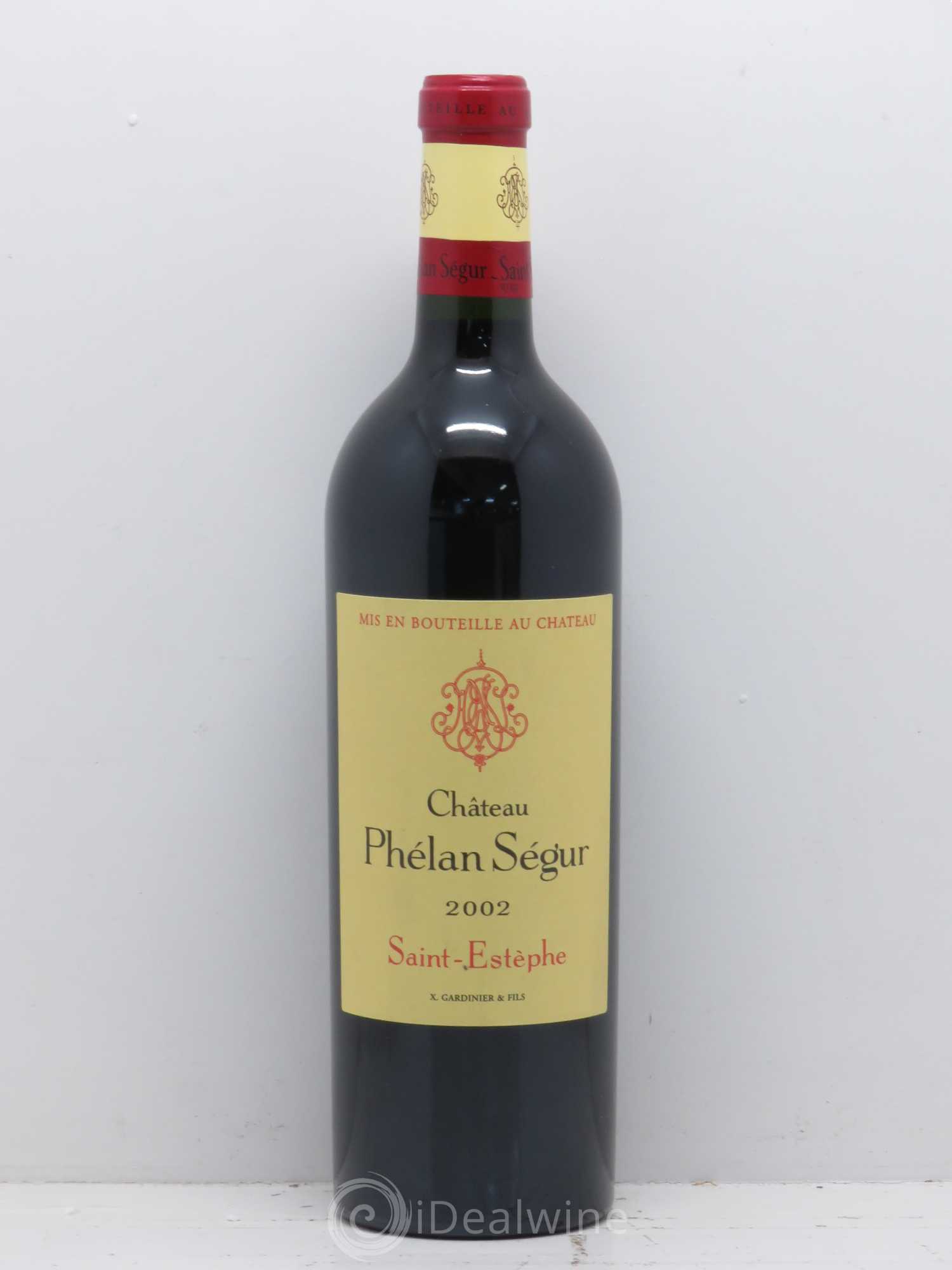 Château Phélan Ségur 2002 - Lot de 1 bouteille - 0