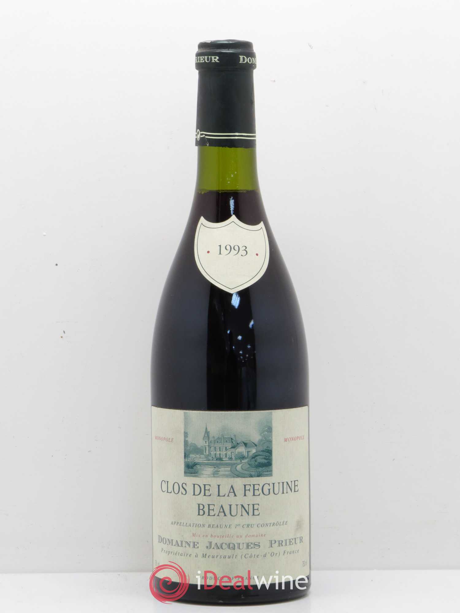 Beaune 1er Cru Clos de la Féguine Jacques Prieur (Domaine) 1993 - Lot de 1 bouteille - 0