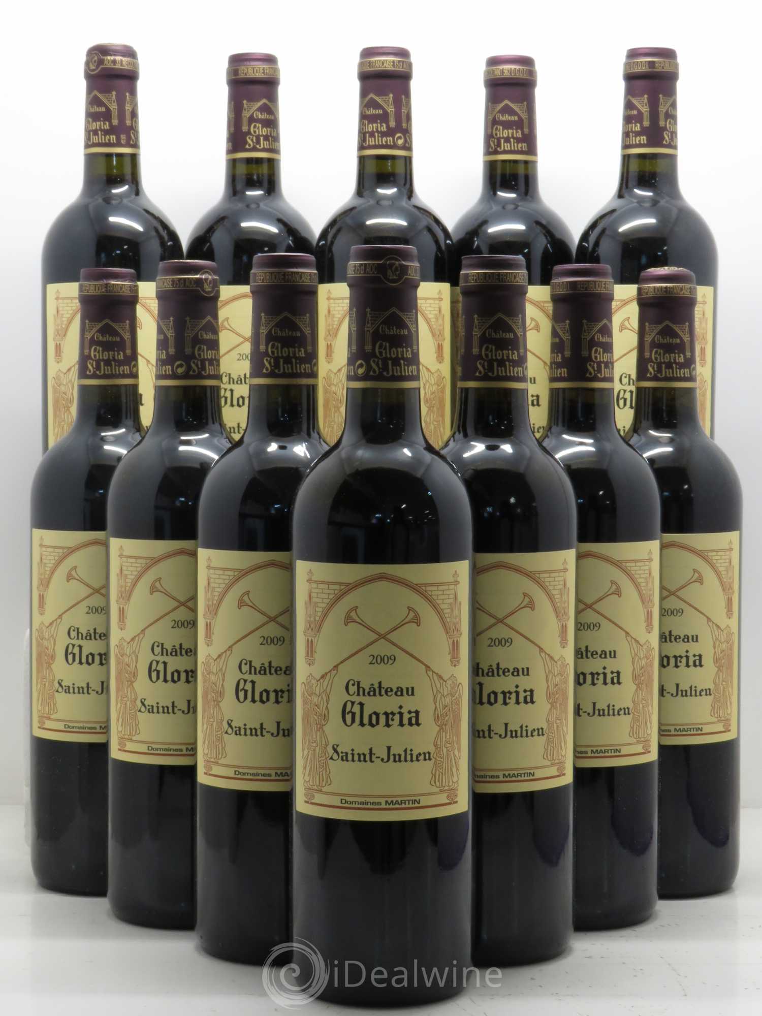 Château Gloria 2009 - Lot de 12 bouteilles - 0