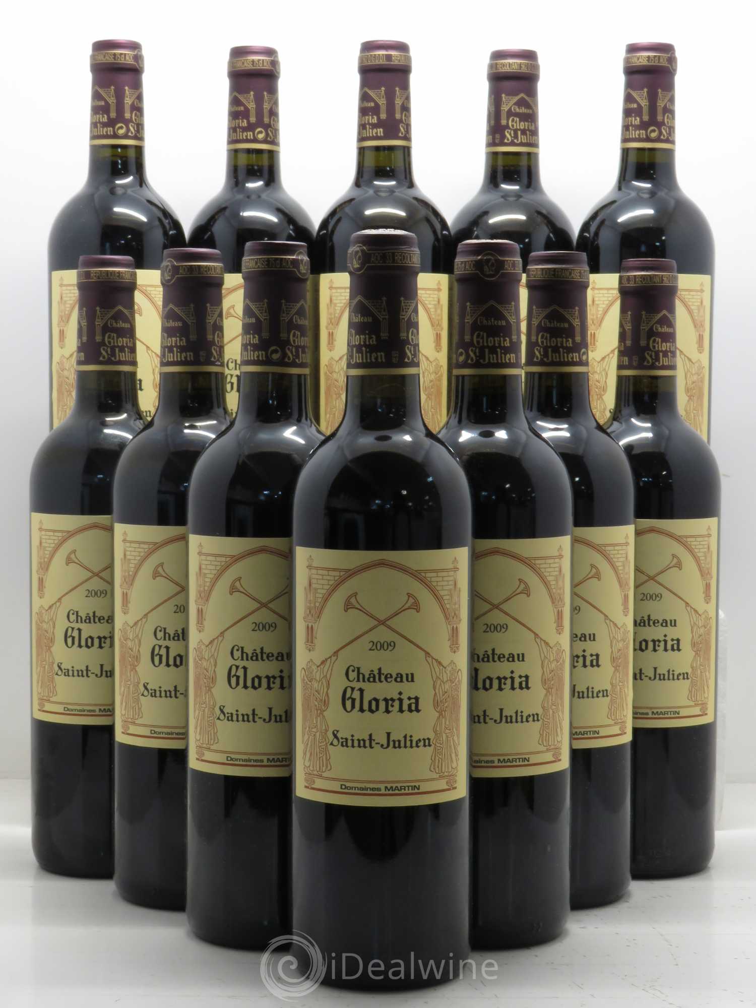 Château Gloria 2009 - Lot de 12 bouteilles - 0