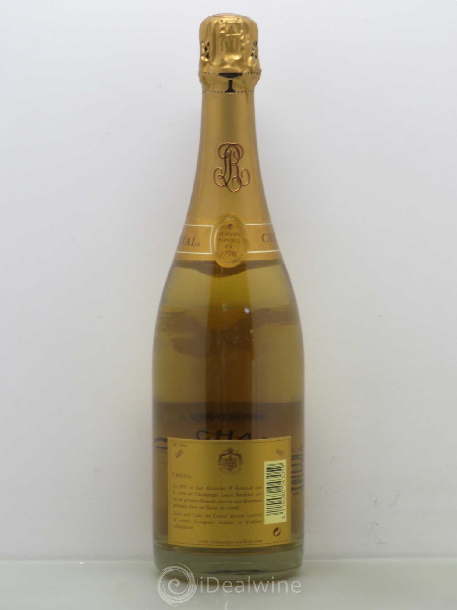 Cristal Louis Roederer 1996 - Lot de 1 bouteille - 1
