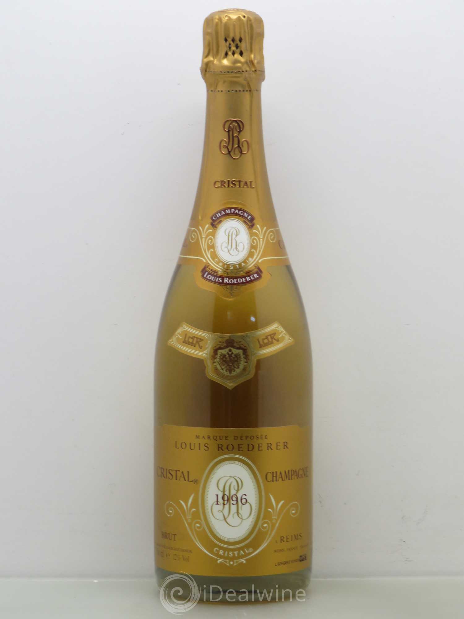 Cristal Louis Roederer 1996 - Lot de 1 bouteille - 0