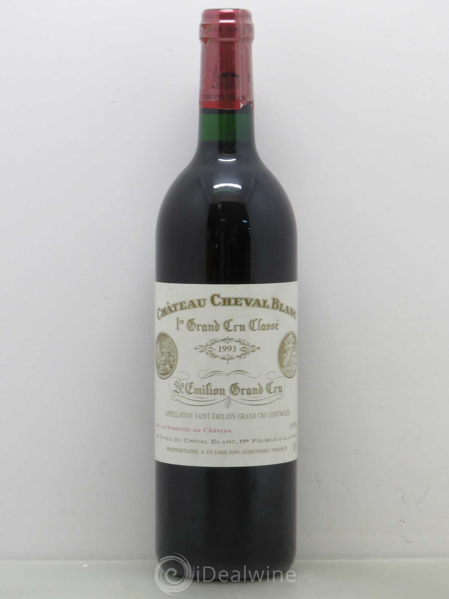 Château Cheval Blanc 1er Grand Cru Classé A 1993 - Lot de 1 bouteille - 0