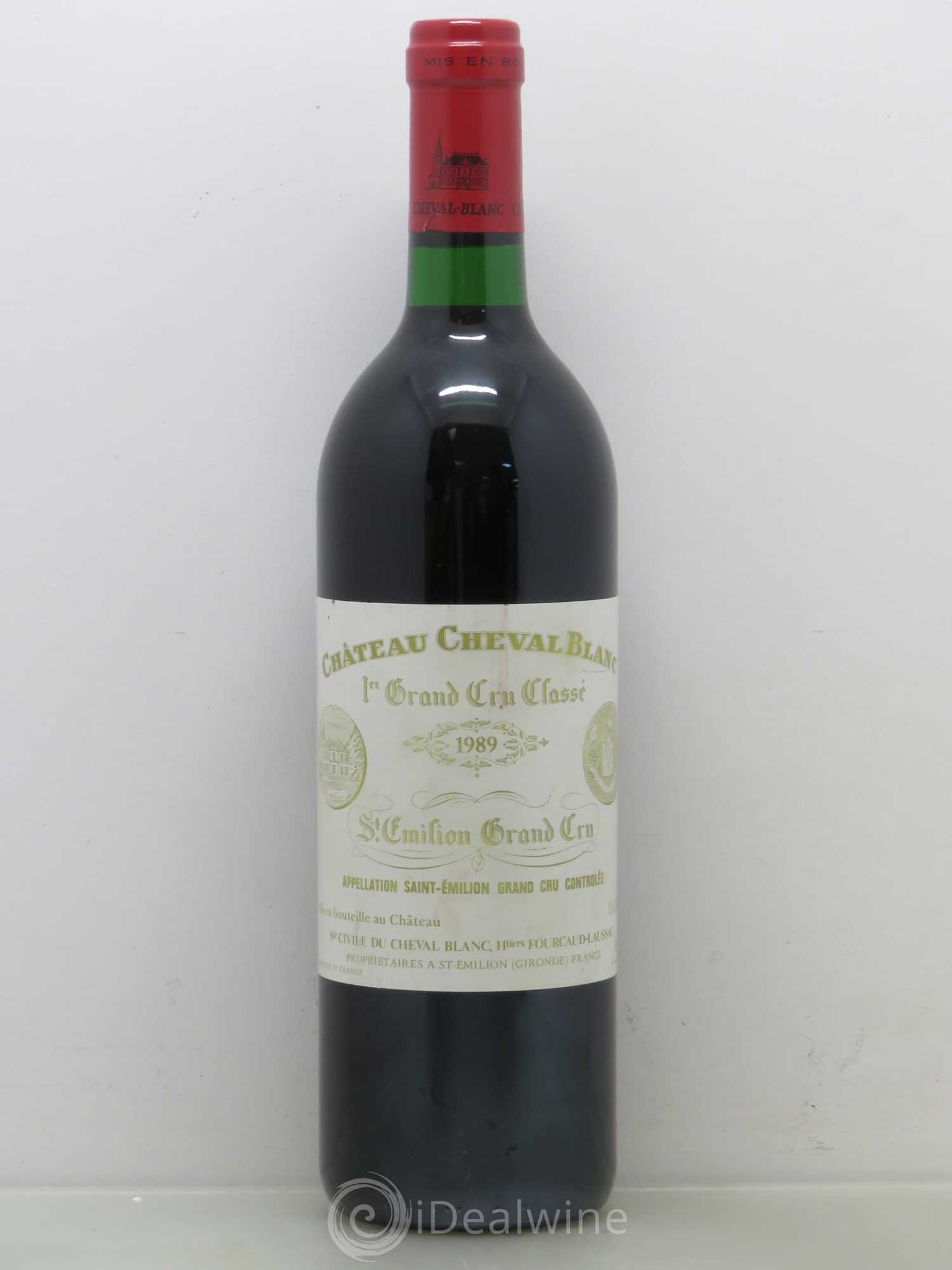 Château Cheval Blanc 1er Grand Cru Classé A 1989 - Lot de 1 bouteille - 0