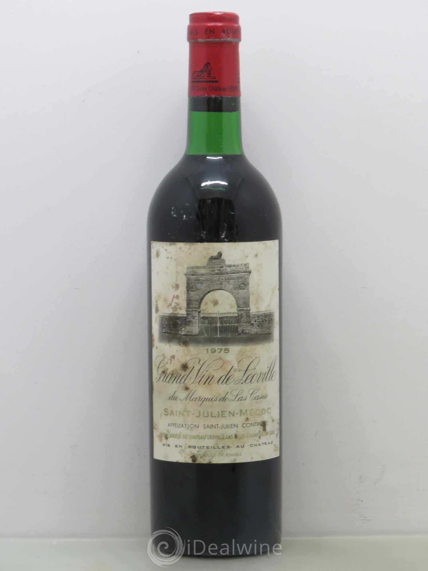 Château Léoville Las Cases 2ème Grand Cru Classé 1975 - Posten von 1 Flasche - 0