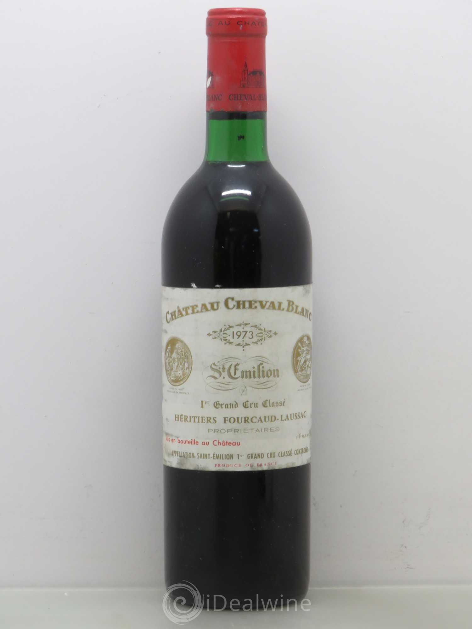 Château Cheval Blanc 1er Grand Cru Classé A 1973 - Lot de 1 bouteille - 0