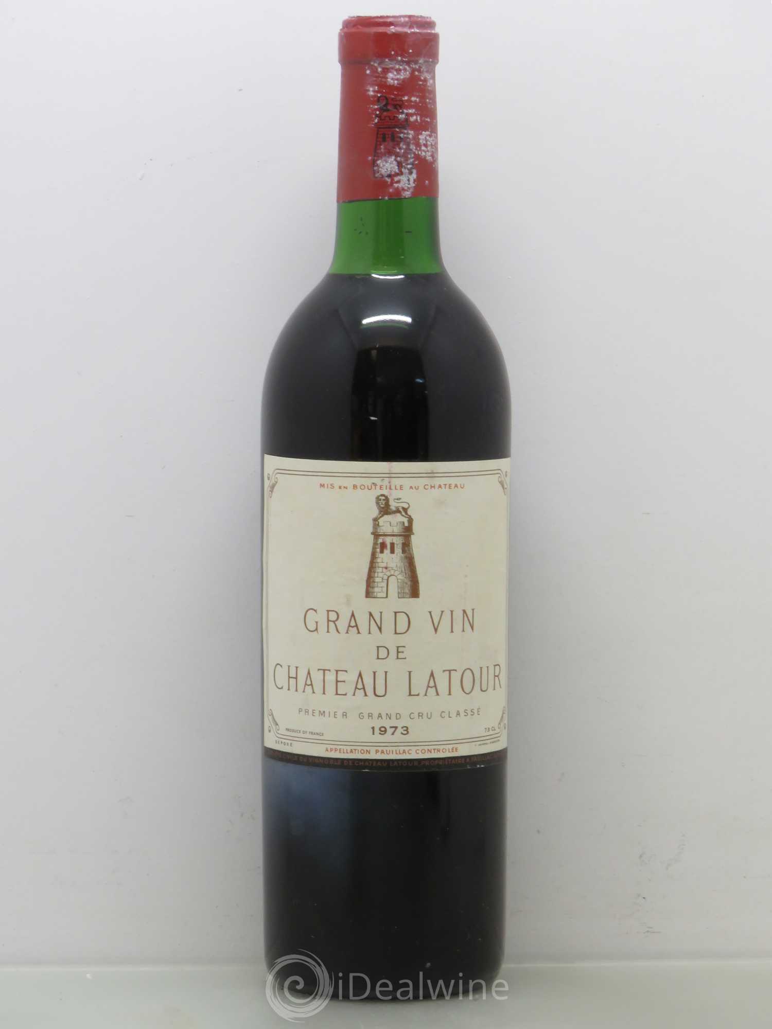 Château Latour 1er Grand Cru Classé 1973 - Lot de 1 bouteille - 0
