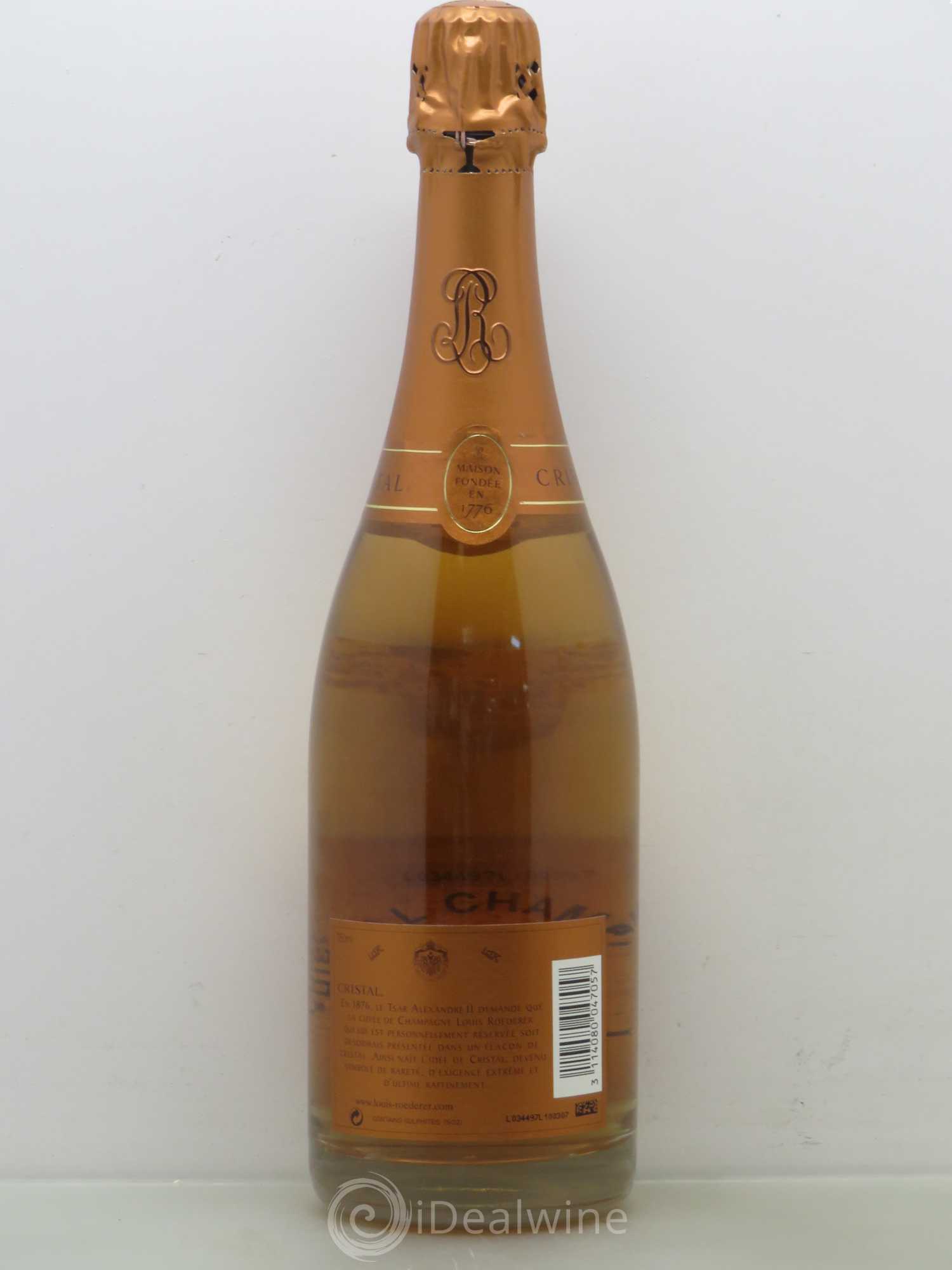 Cristal Louis Roederer 2004 - Lot de 1 bouteille - 1