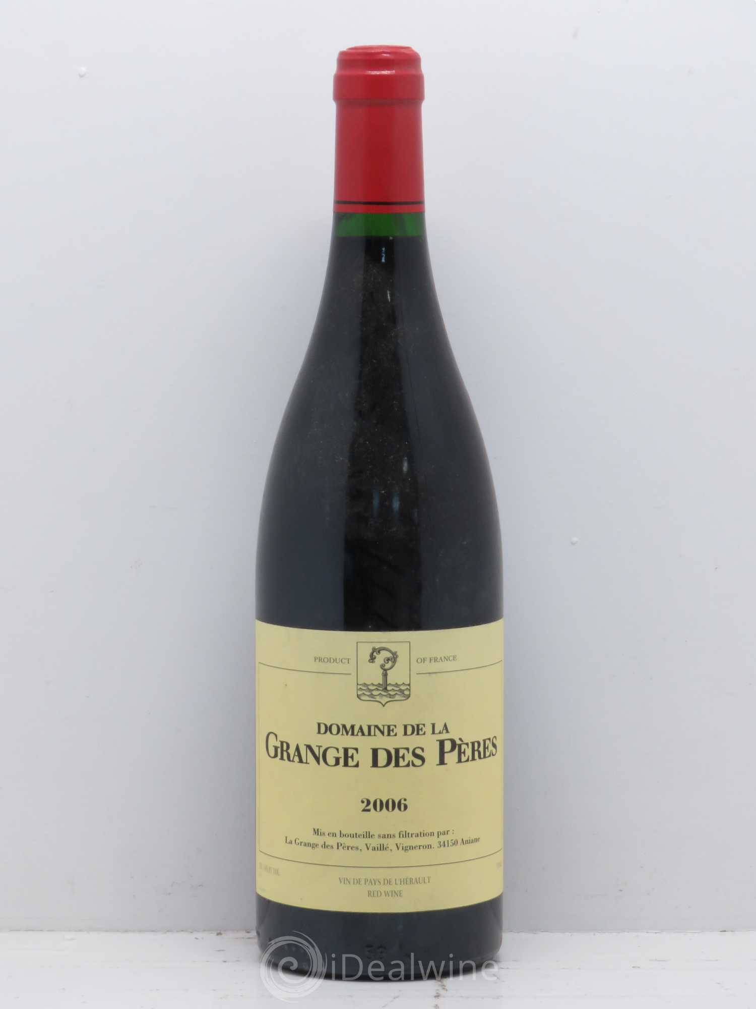 Pays d'Hérault Grange des Pères Laurent Vaillé 2006 - Lot de 1 bouteille - 0