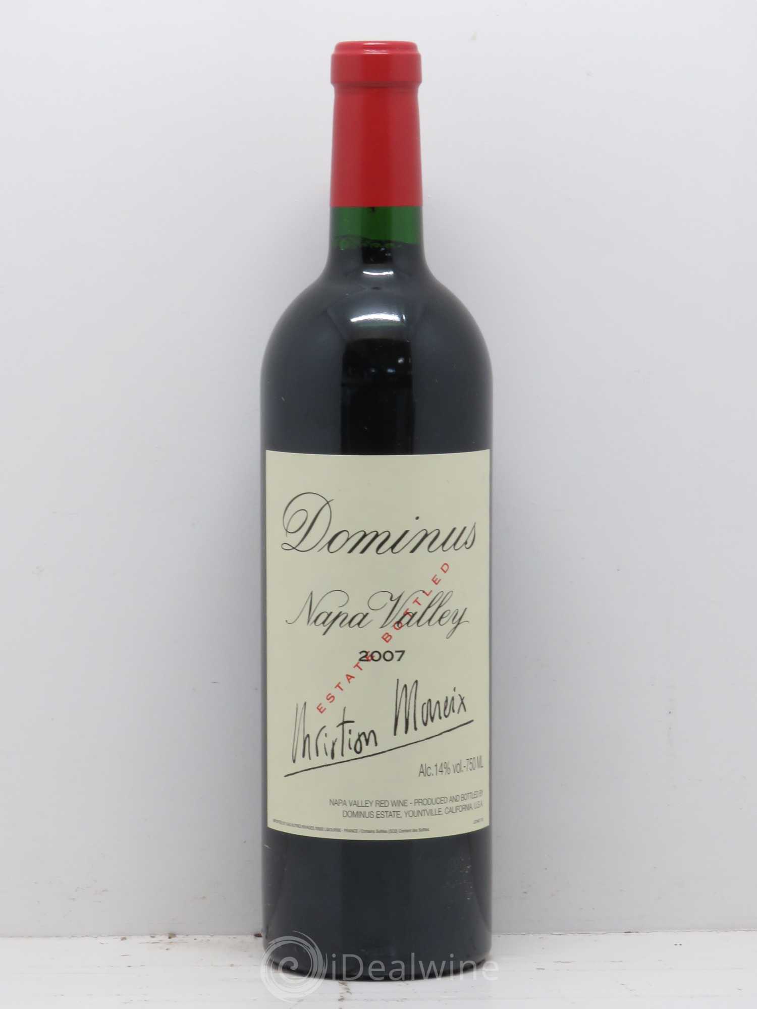 Napa Valley Dominus Christian Moueix 2007 - Lot de 1 bouteille - 0