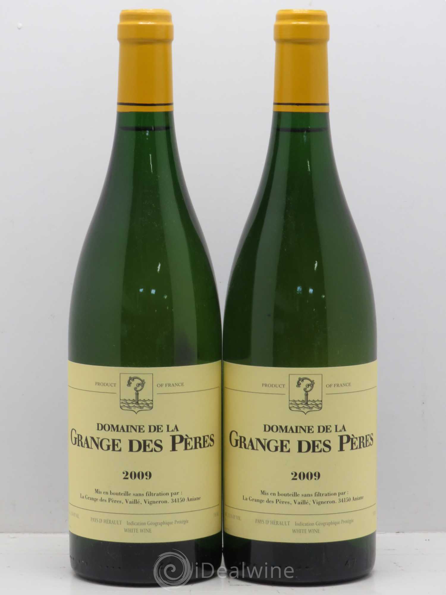Pays d'Hérault Grange des Pères Laurent Vaillé 2009 - Lot de 2 bouteilles - 0