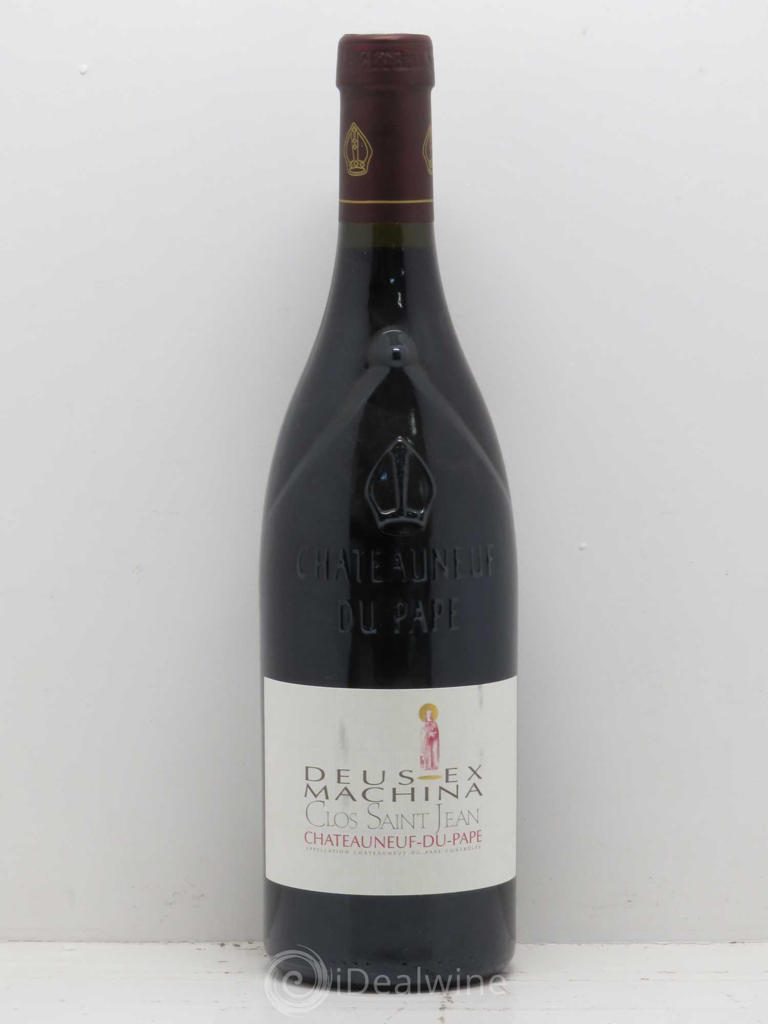 Châteauneuf-du-Pape Clos Saint-Jean Deus Ex Machina Pascal et Vincent Maurel 2010 - Lot de 1 bouteille - 0