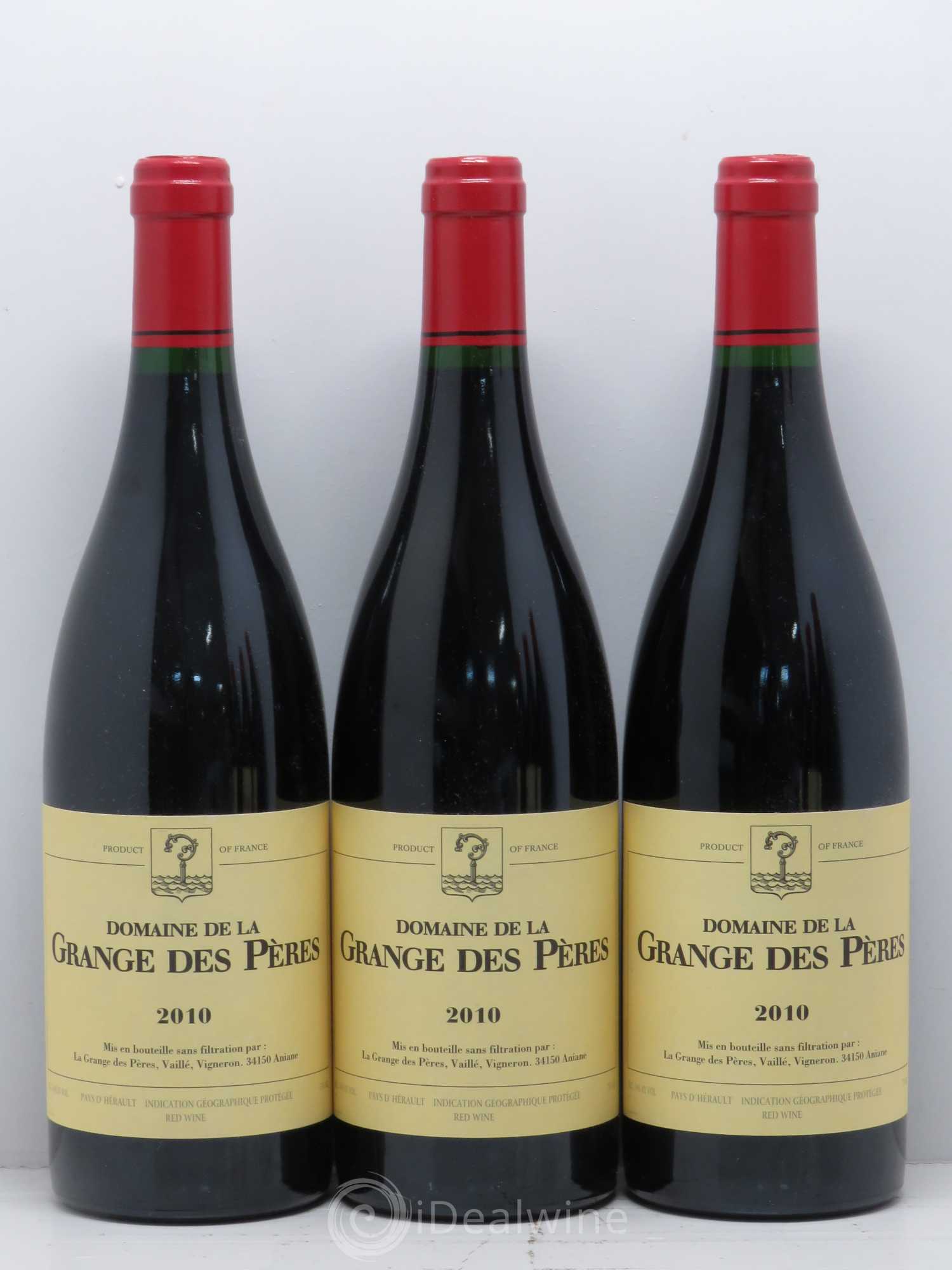 Pays d'Hérault Grange des Pères Laurent Vaillé 2010 - Lot de 6 bouteilles - 2
