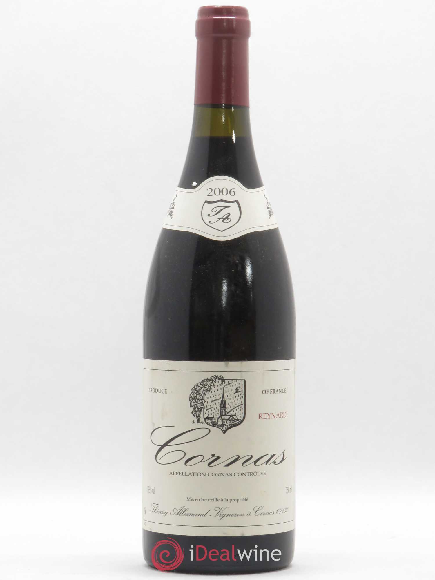 Cornas Reynard Thierry Allemand 2006 - Lot de 1 bouteille - 0