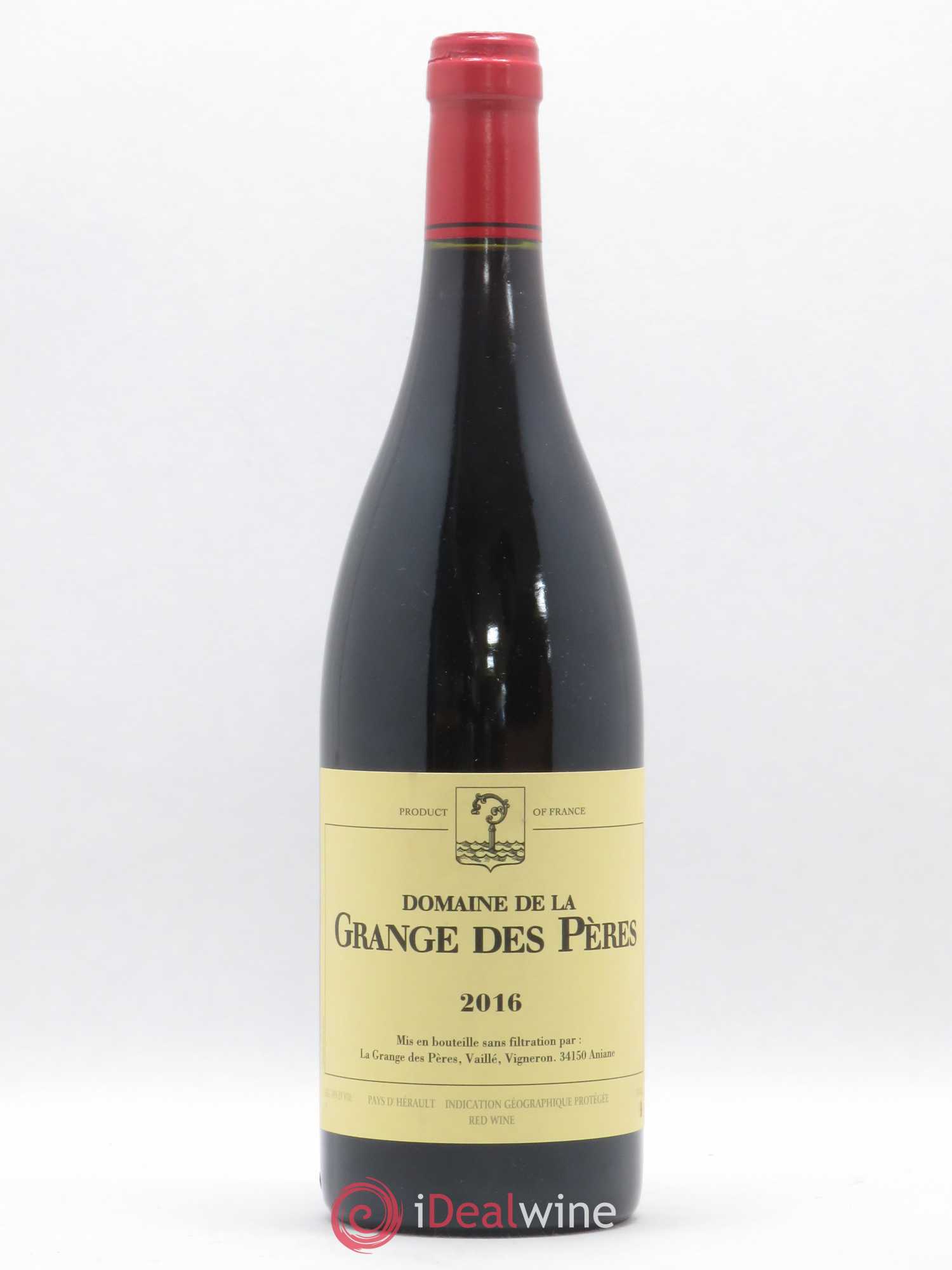 Pays d'Hérault Grange des Pères Laurent Vaillé 2016 - Lot de 1 bouteille - 0