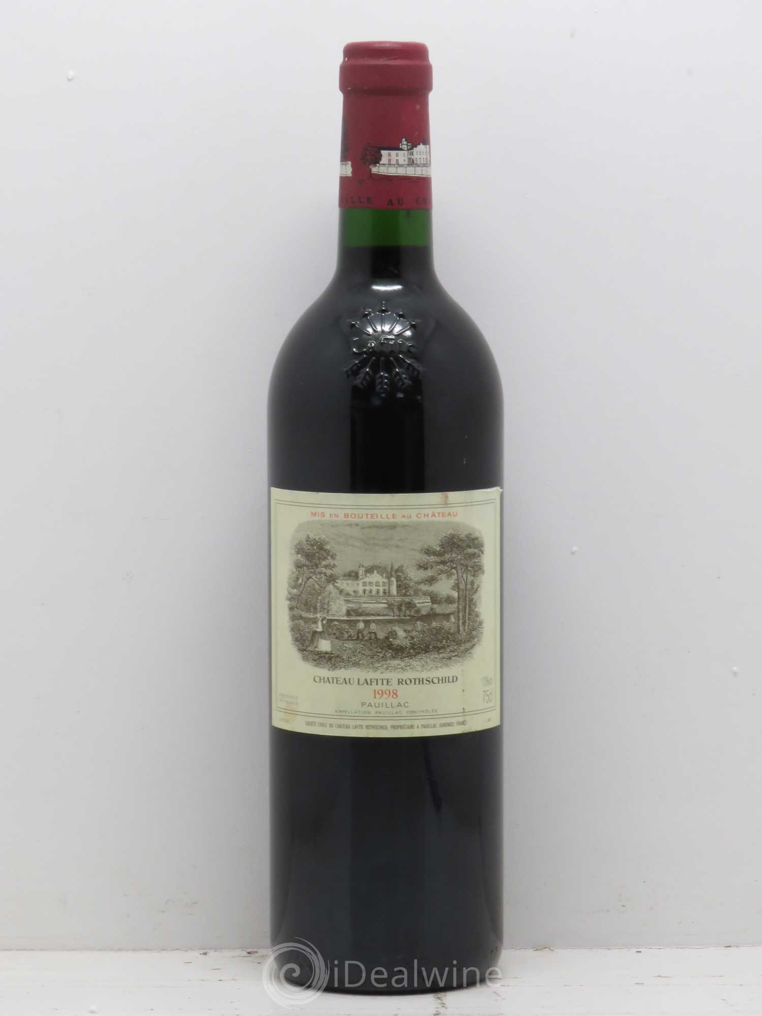 Château Lafite Rothschild 1er Grand Cru Classé 1998 - Lot de 1 bouteille - 0