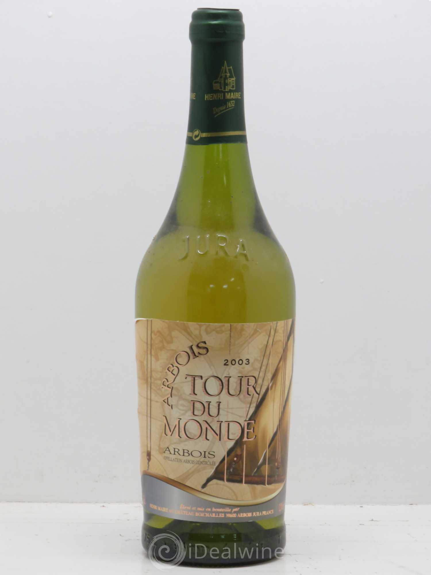 Arbois Tour Du Monde - Henri Maire 2003 - Posten von 1 Flasche - 0