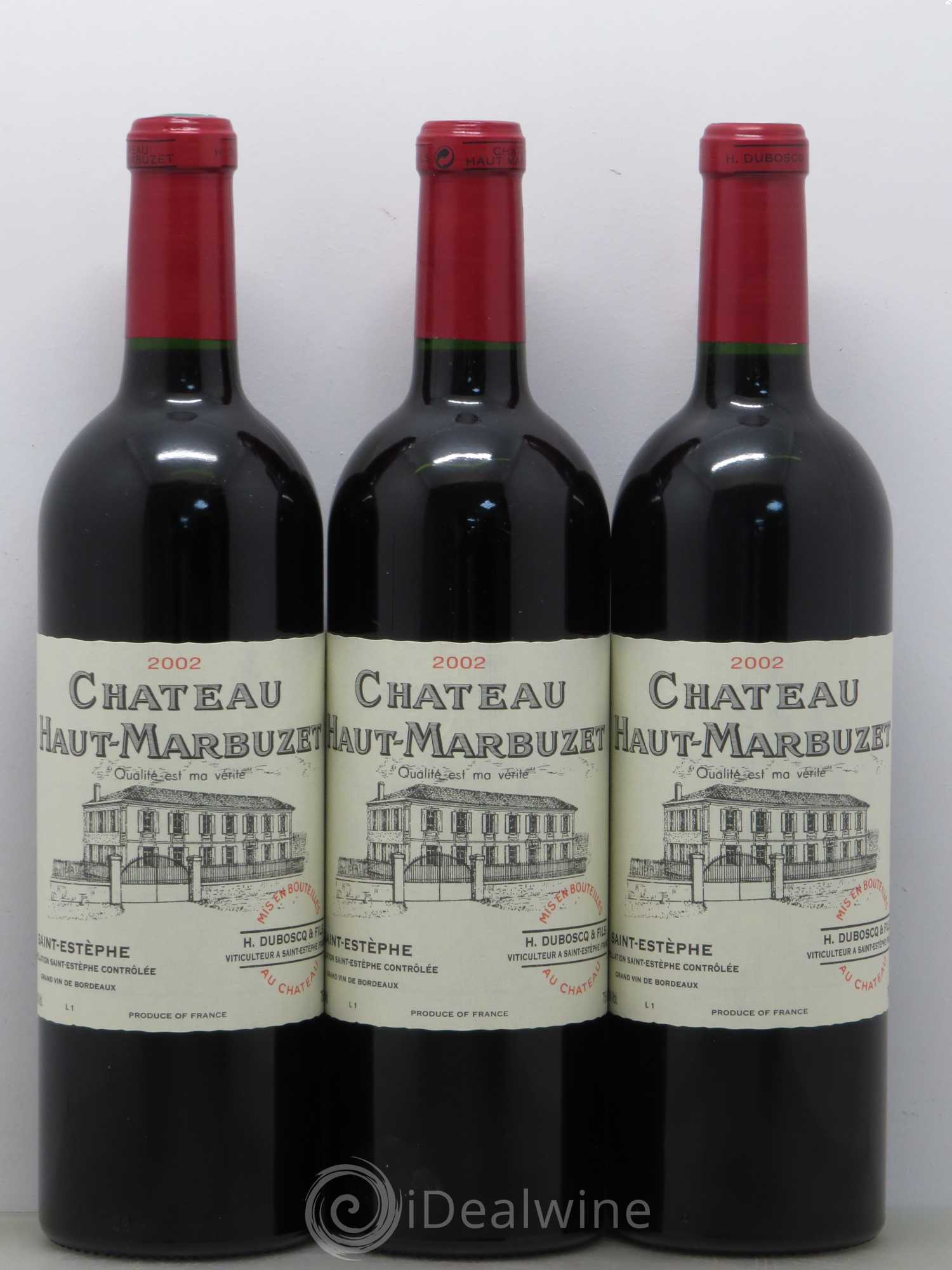 Château Haut Marbuzet 2002 - Lot de 12 bouteilles - 2
