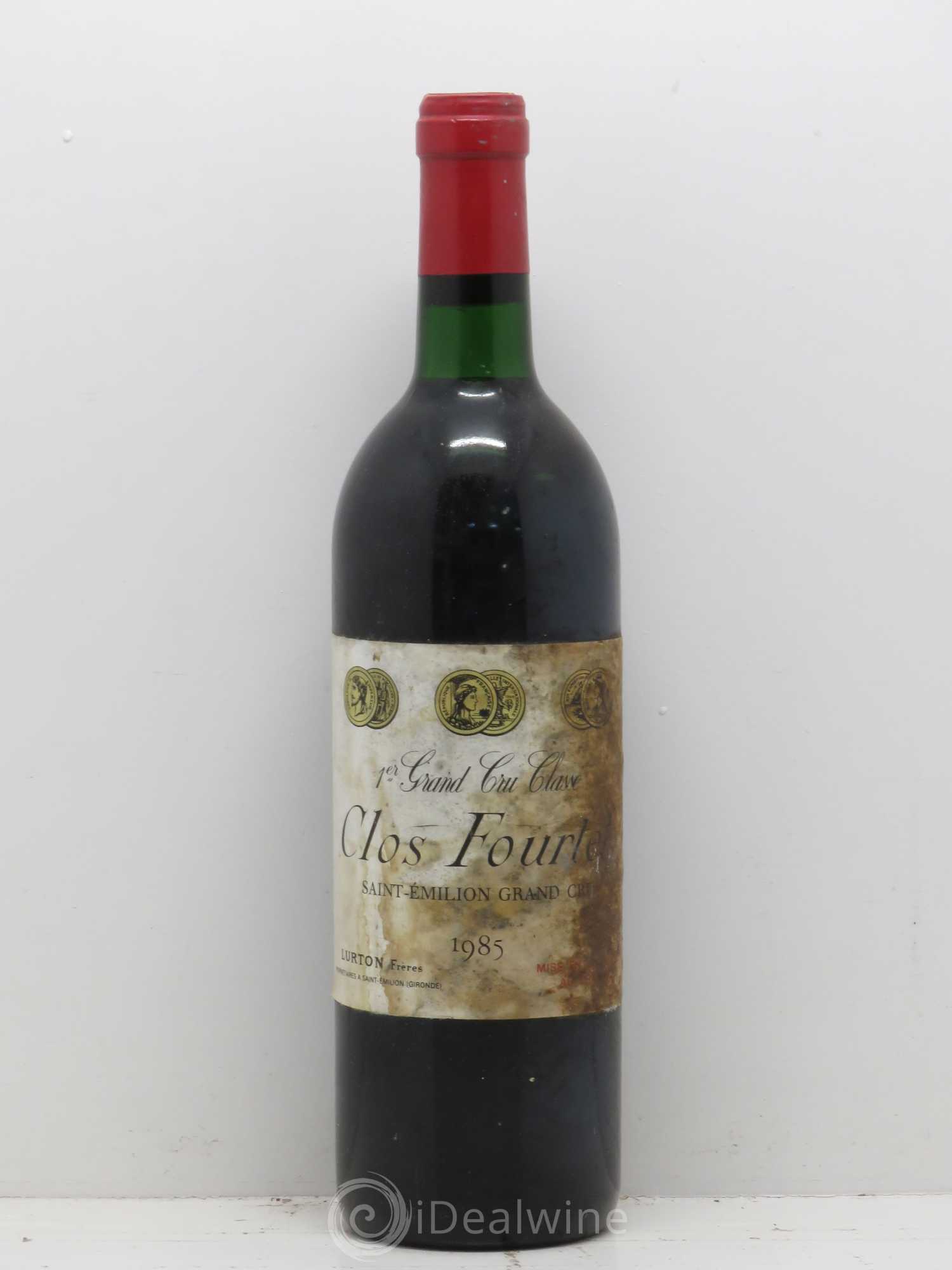 Clos Fourtet 1er Grand Cru Classé B 1985 - Lot de 1 bouteille - 0