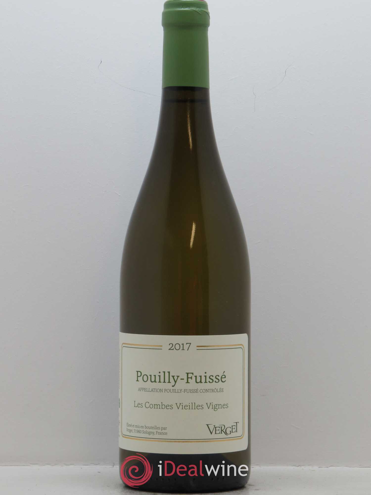 Pouilly-Fuissé Les Combes Vieilles Vignes Verget 2017 - Lot de 1 bouteille - 0