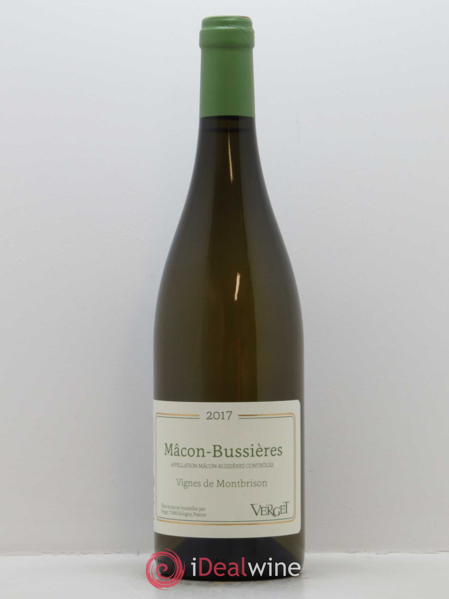 Mâcon-Bussières Vignes de Montbrison Verget 2017 - Lot de 1 bouteille - 0