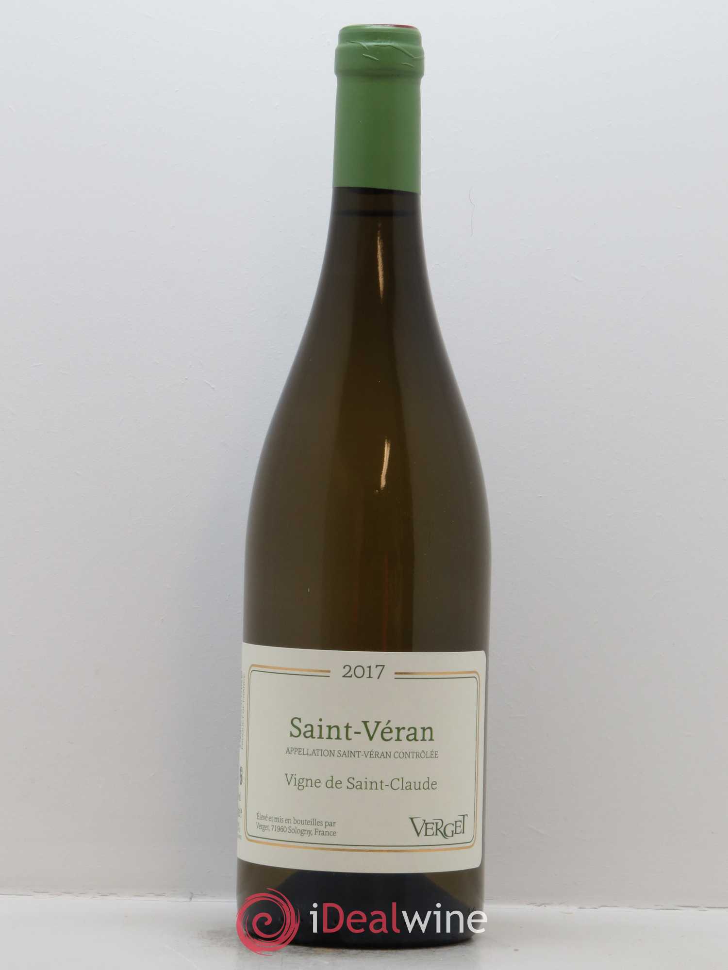 Saint-Véran Vigne de Saint-Claude Verget 2017 - Lot de 1 bouteille - 0
