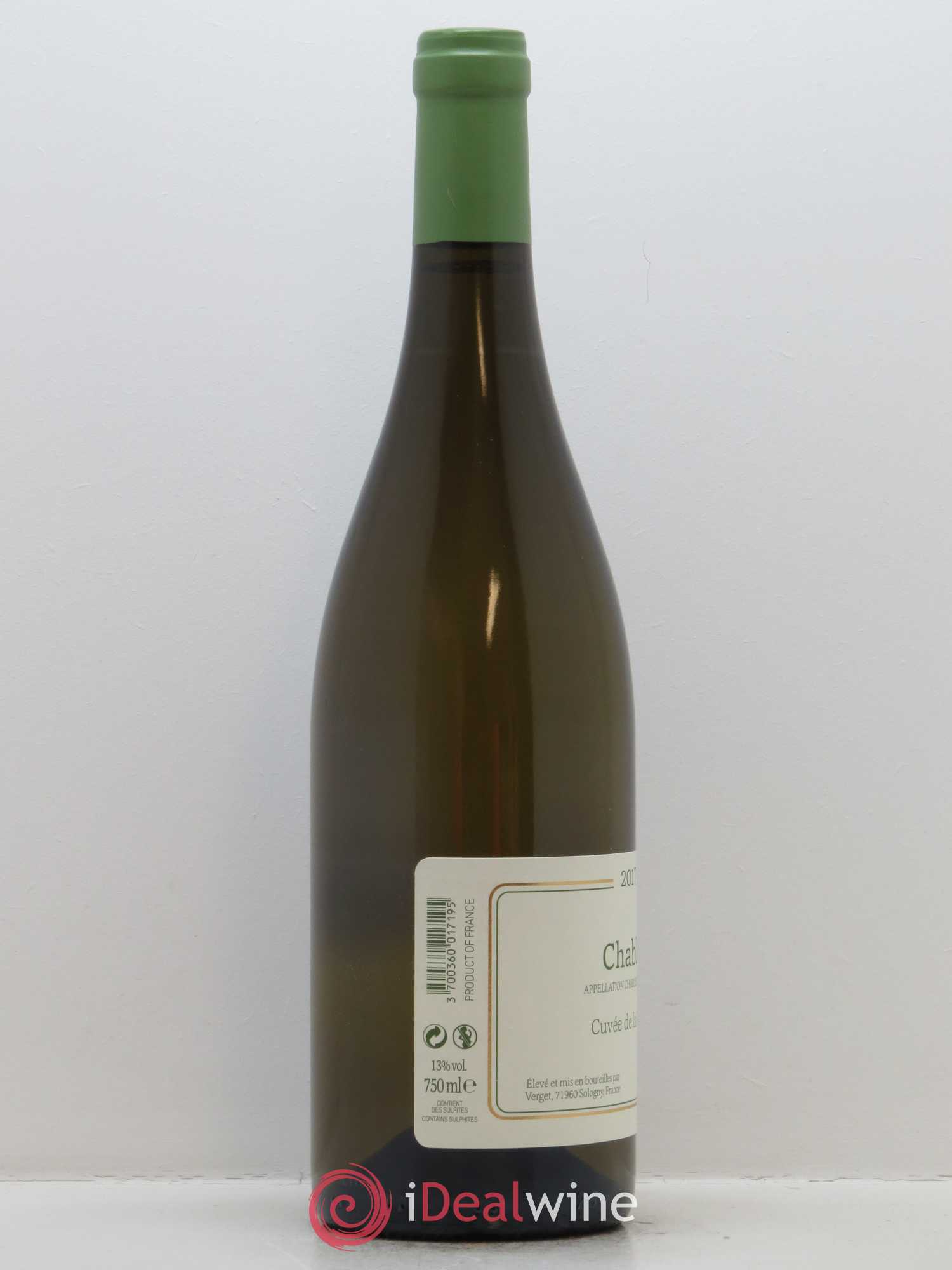 Chablis Cuvée de la Butte Verget 2017 - Posten von 1 Flasche - 1