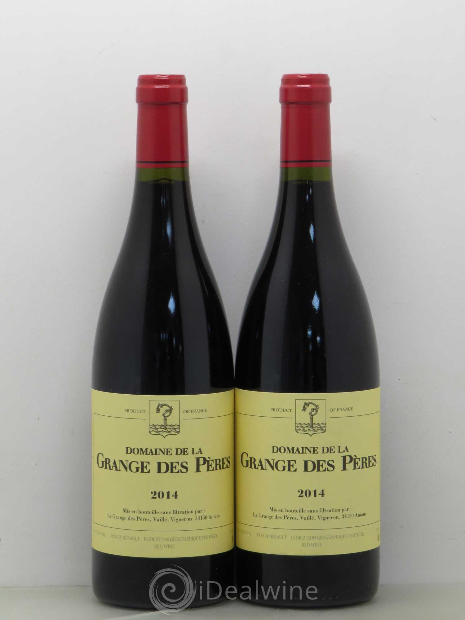 Pays d'Hérault Grange des Pères Laurent Vaillé 2014 - Lot de 2 bouteilles - 0