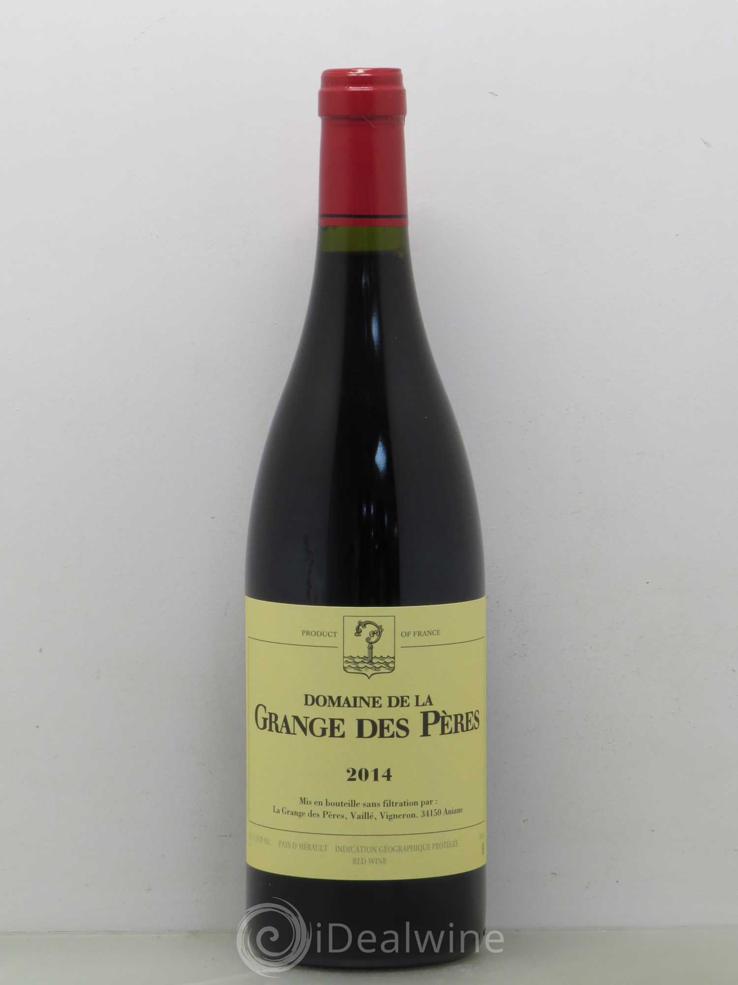 Pays d'Hérault Grange des Pères Laurent Vaillé 2014 - Lot de 1 bouteille - 0