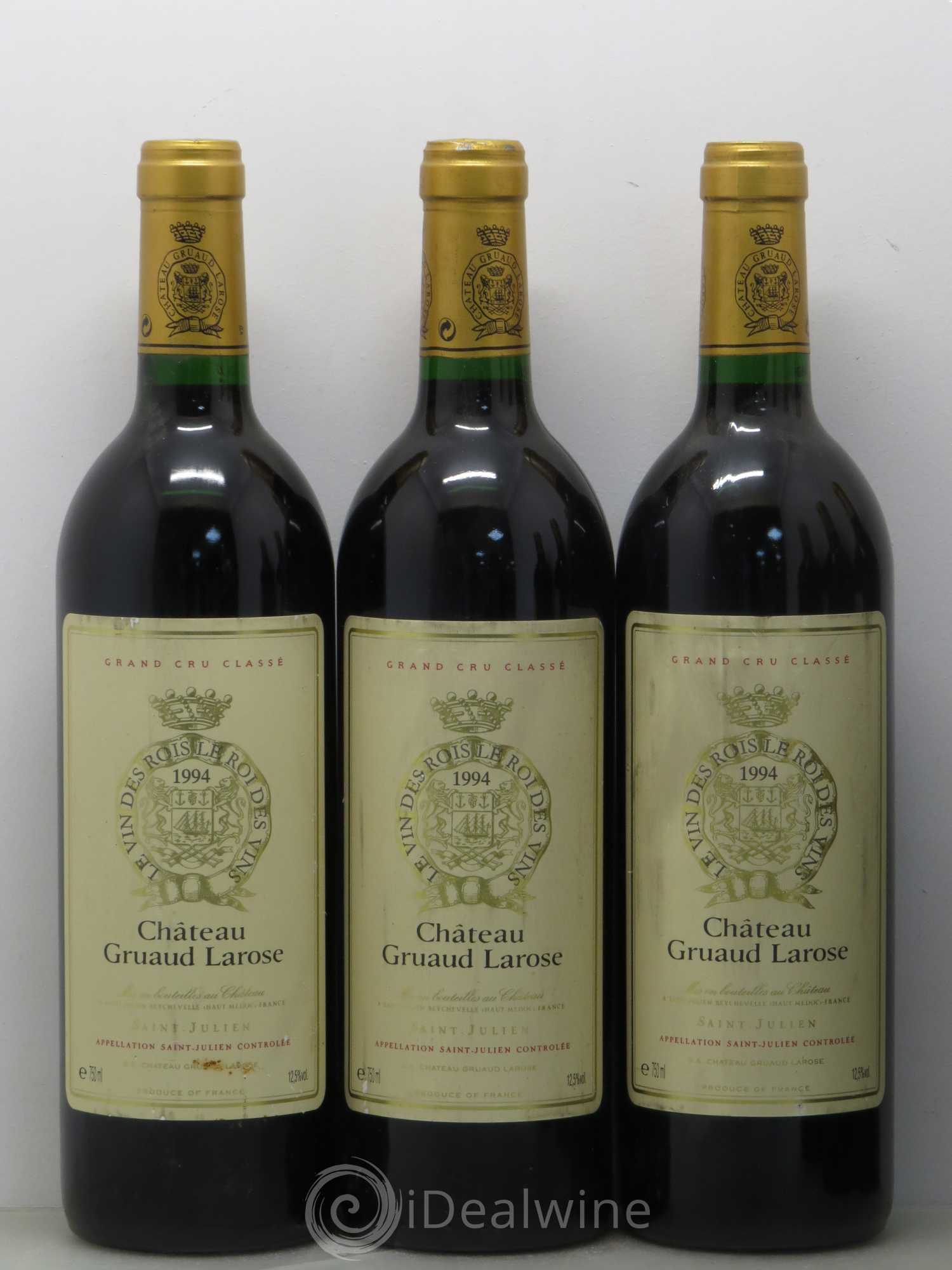 Château Gruaud Larose 2ème Grand Cru Classé 1994 - Lot de 6 bouteilles - 1