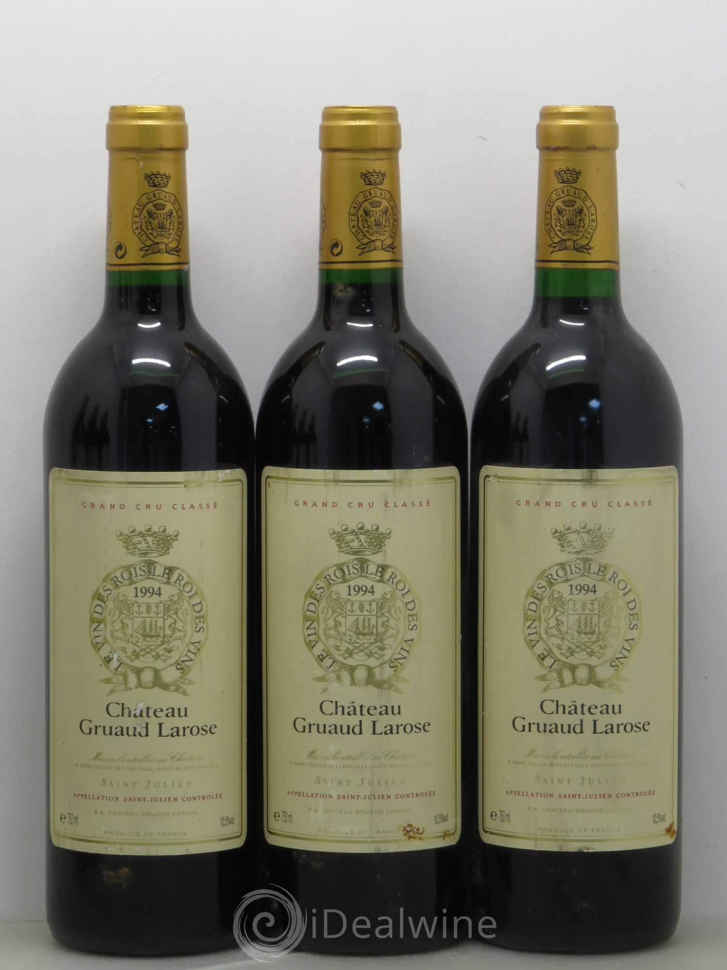 Château Gruaud Larose 2ème Grand Cru Classé 1994 - Lot de 6 bouteilles - 2