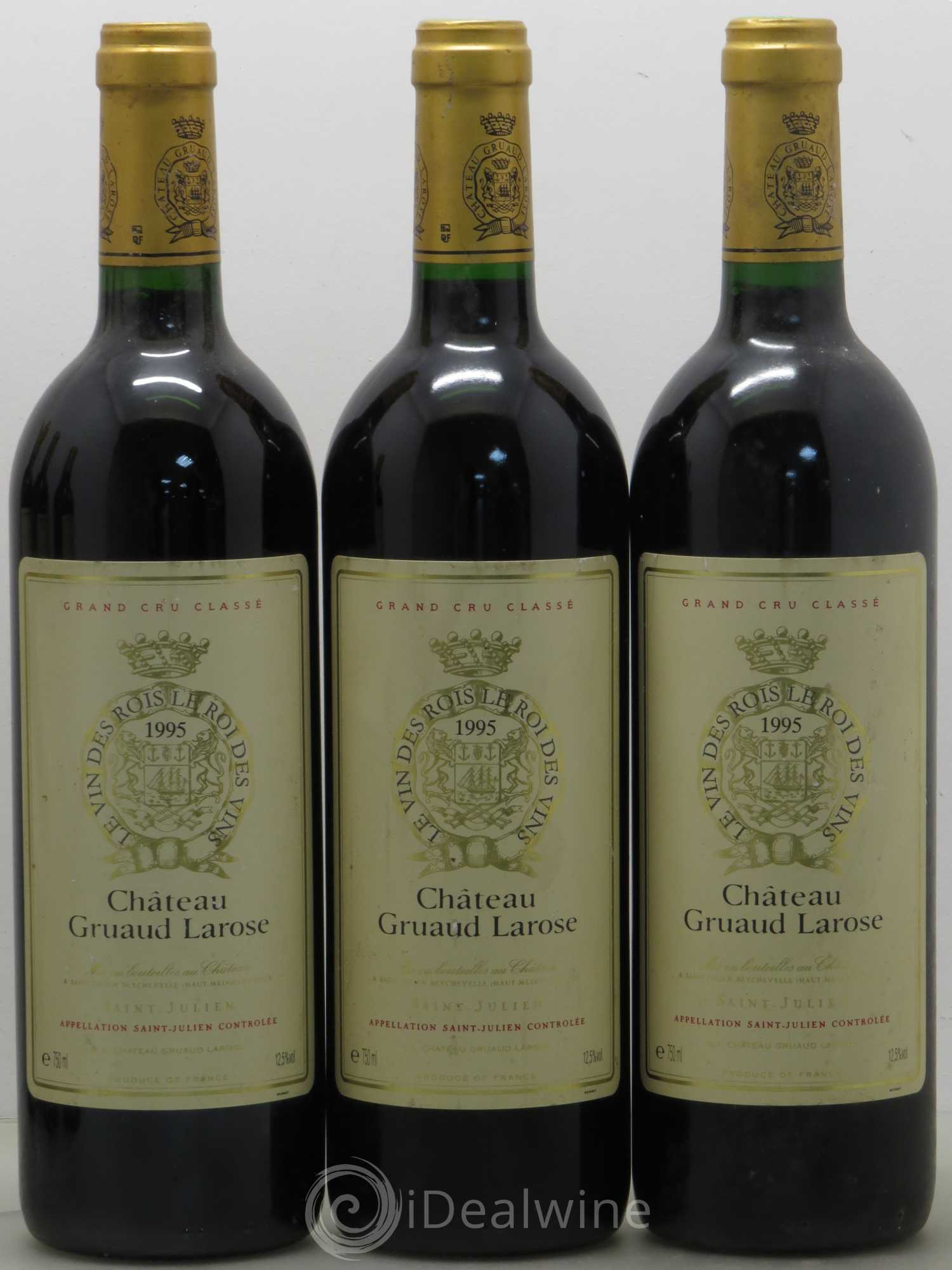 Château Gruaud Larose 2ème Grand Cru Classé 1995 - Lot de 12 bouteilles - 3