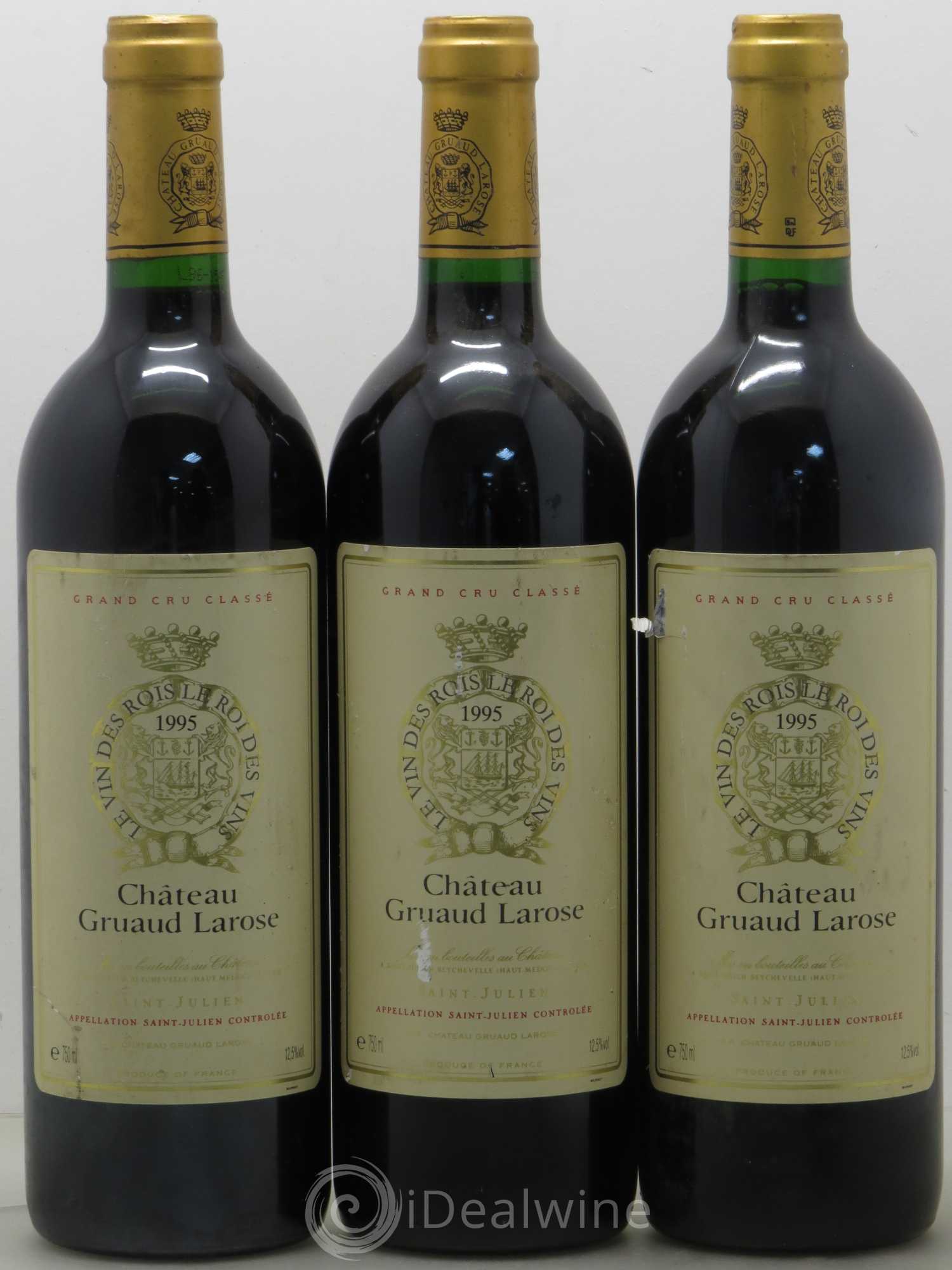 Château Gruaud Larose 2ème Grand Cru Classé 1995 - Lot de 12 bouteilles - 4