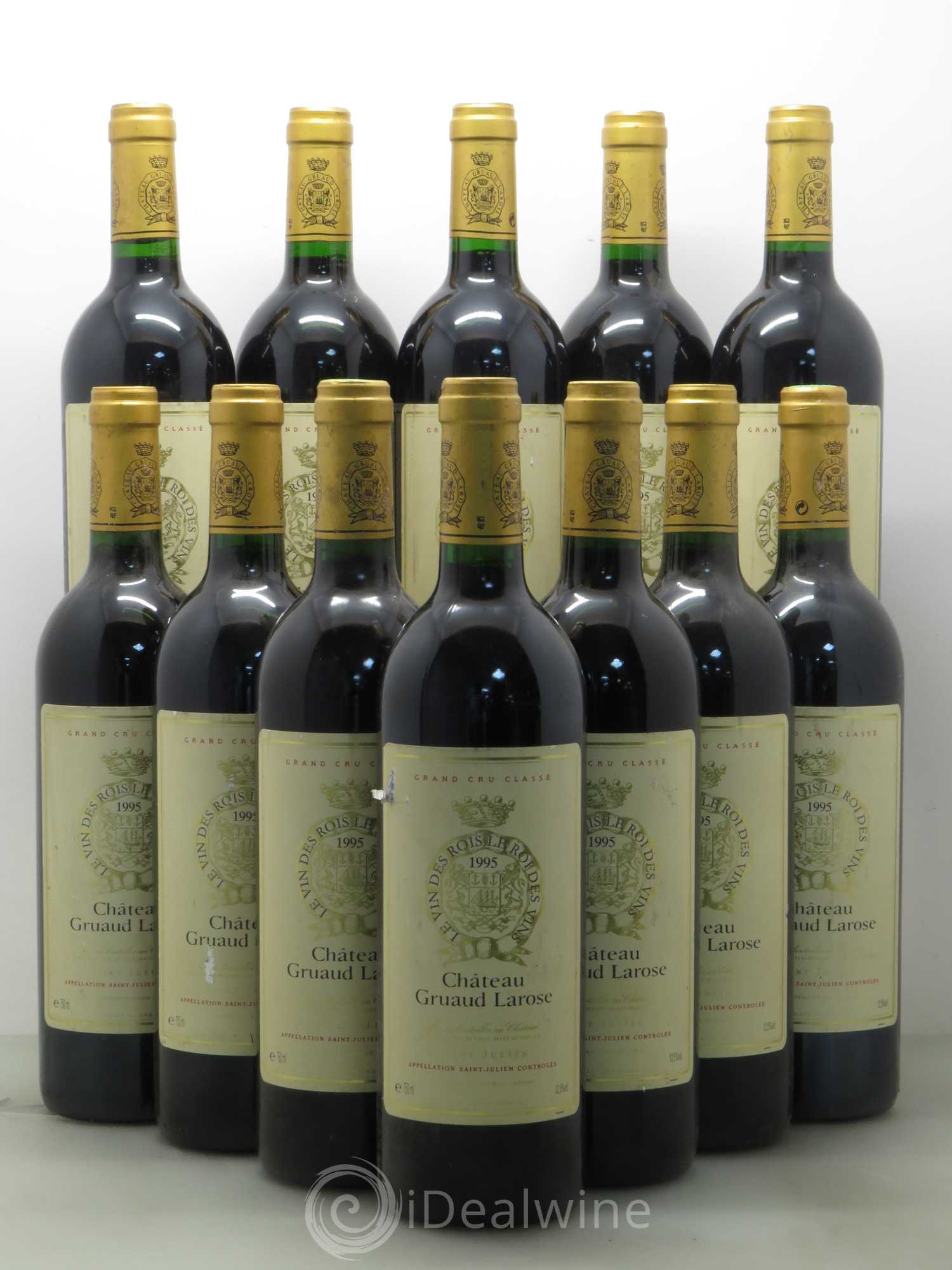 Château Gruaud Larose 2ème Grand Cru Classé 1995 - Lot de 12 bouteilles - 0